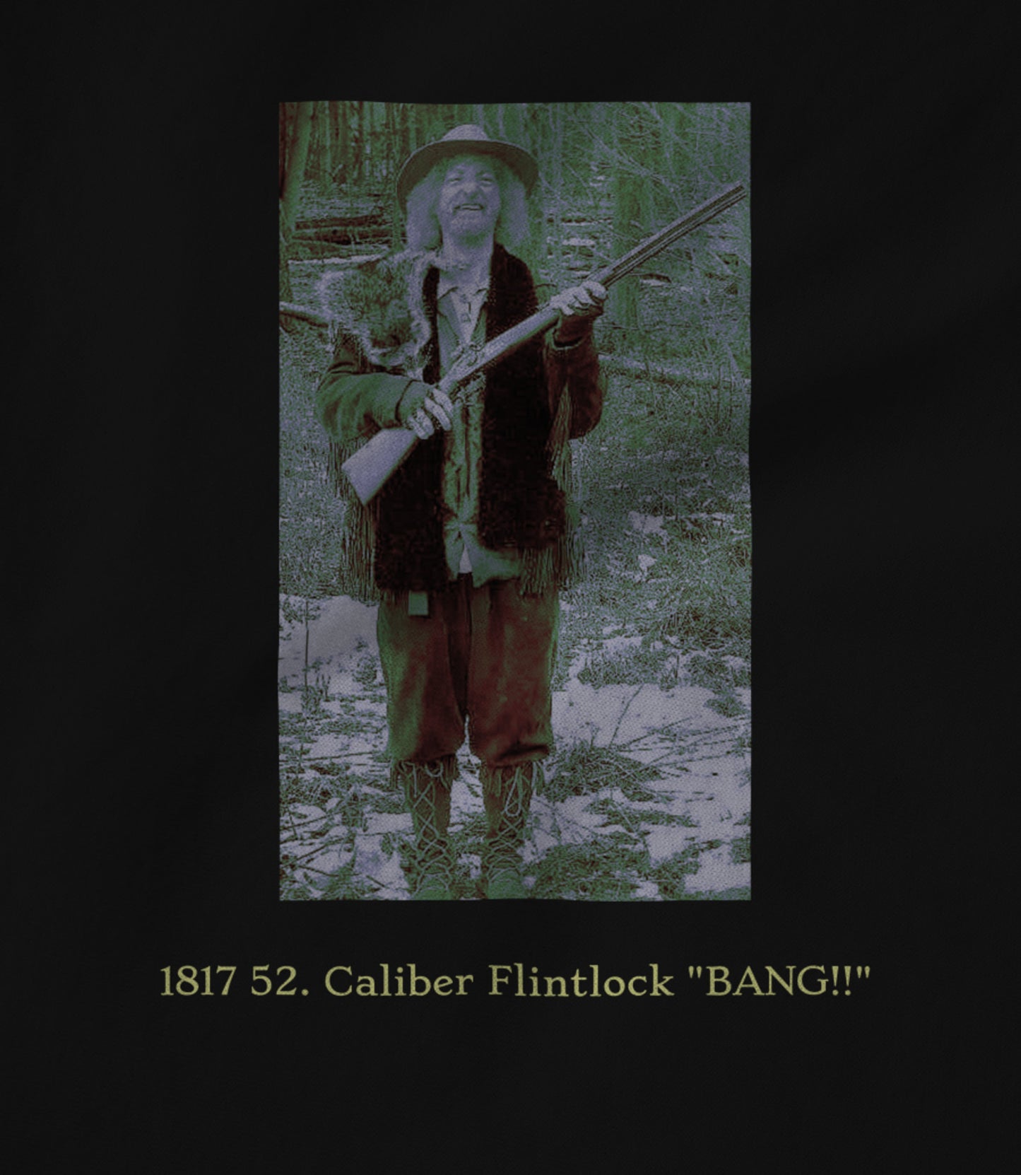 1817 52. Caliber Flintlock "BANG!" Women's T-shirt