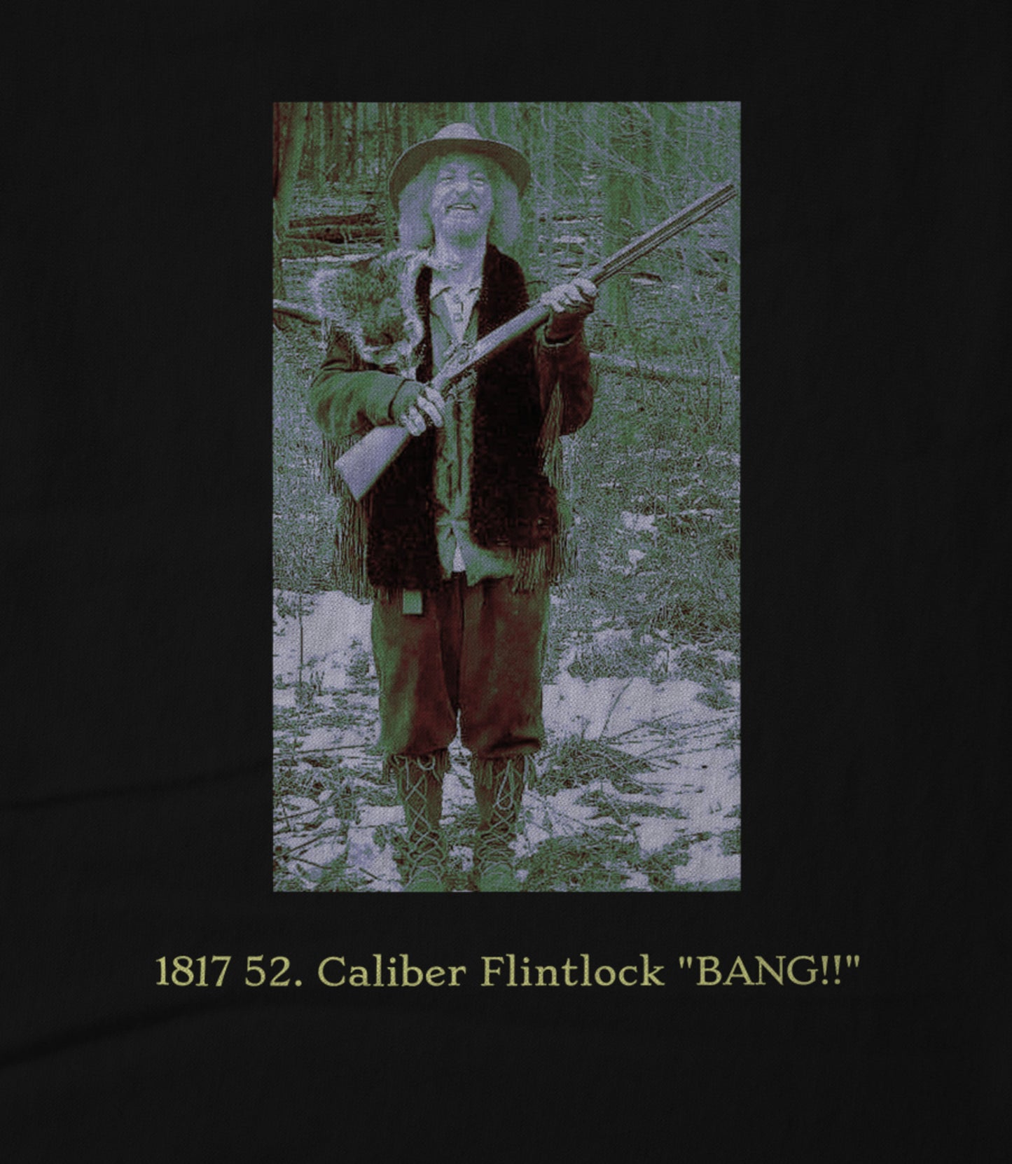 1817 52. Caliber Flintlock "BANG!" Hoodie