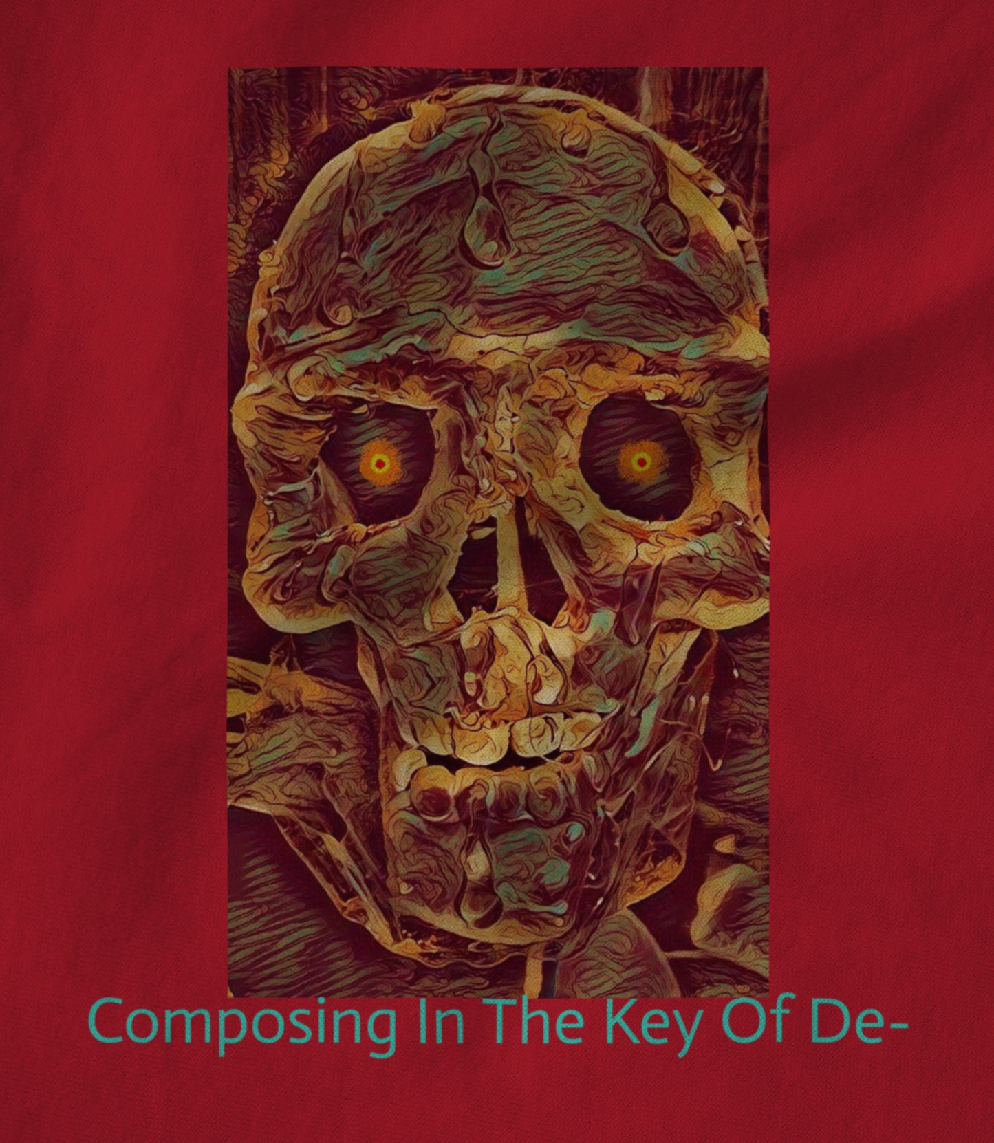 Composing In The Key Of De-. Unisex T-shirt
