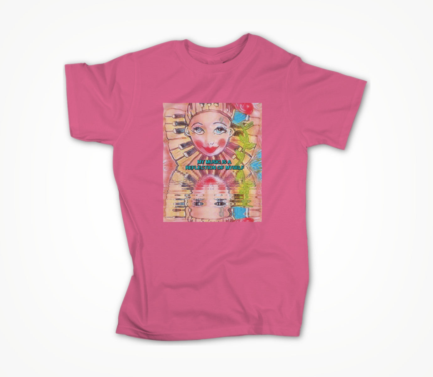 My Musicis A Reflection Of Myself. Unisex T-shirt