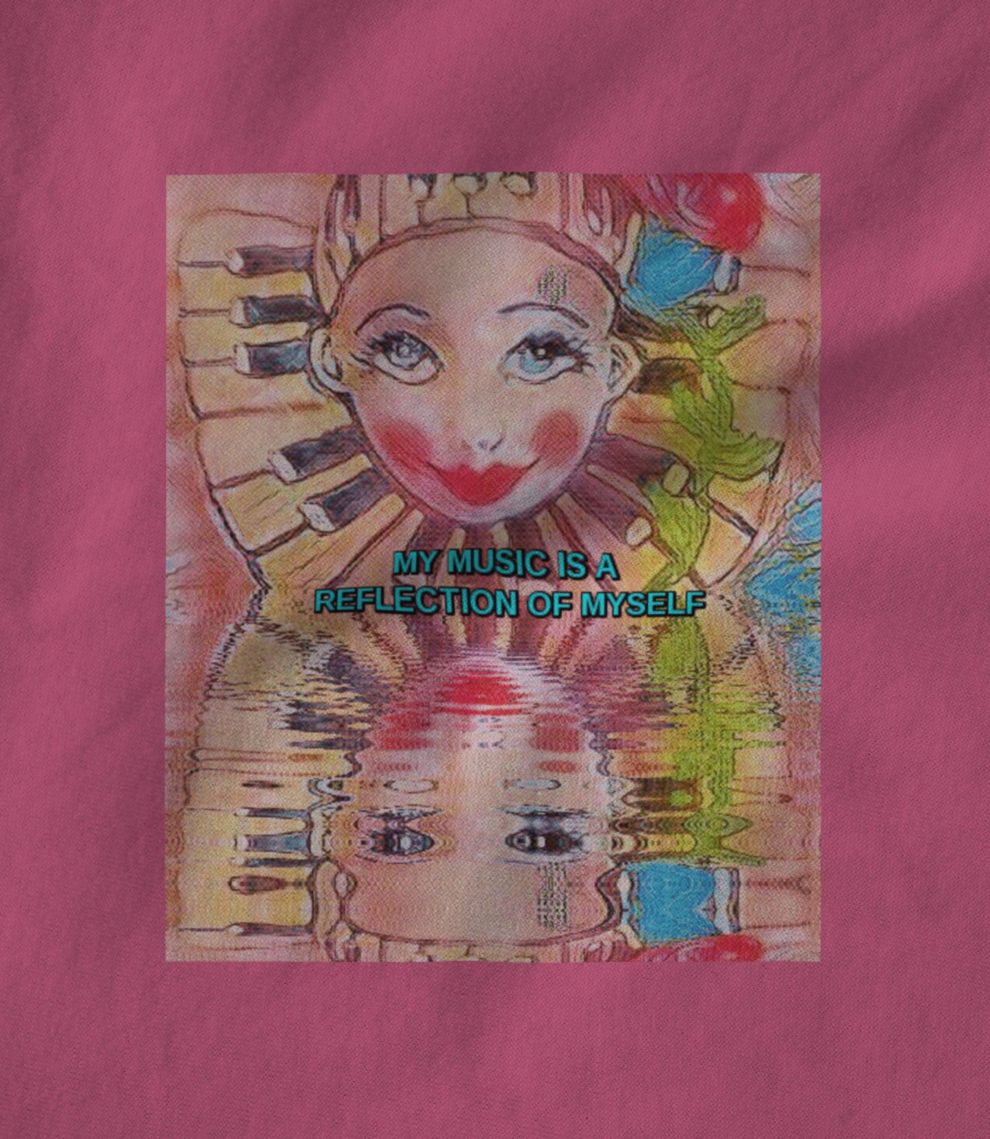 My Musicis A Reflection Of Myself. Women's T-shirt