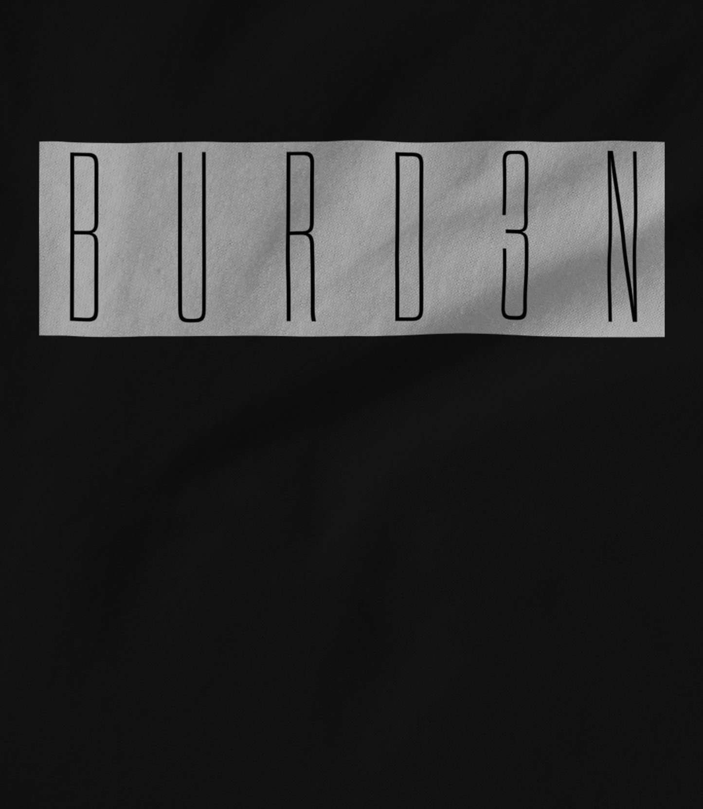BURD3N - BLACK Unisex T-shirt