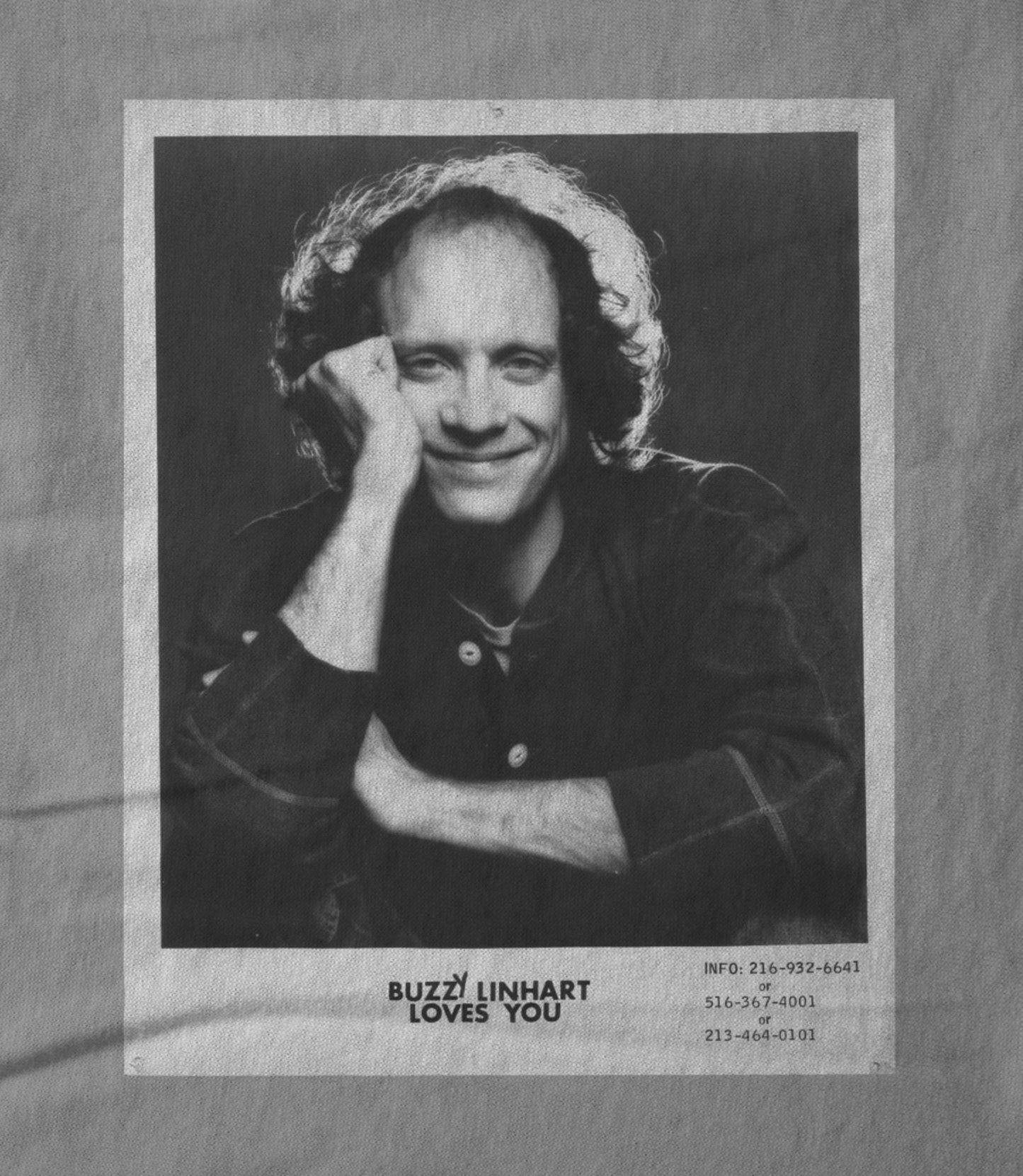 Buzzy Linhart Loves You Unisex T-shirt