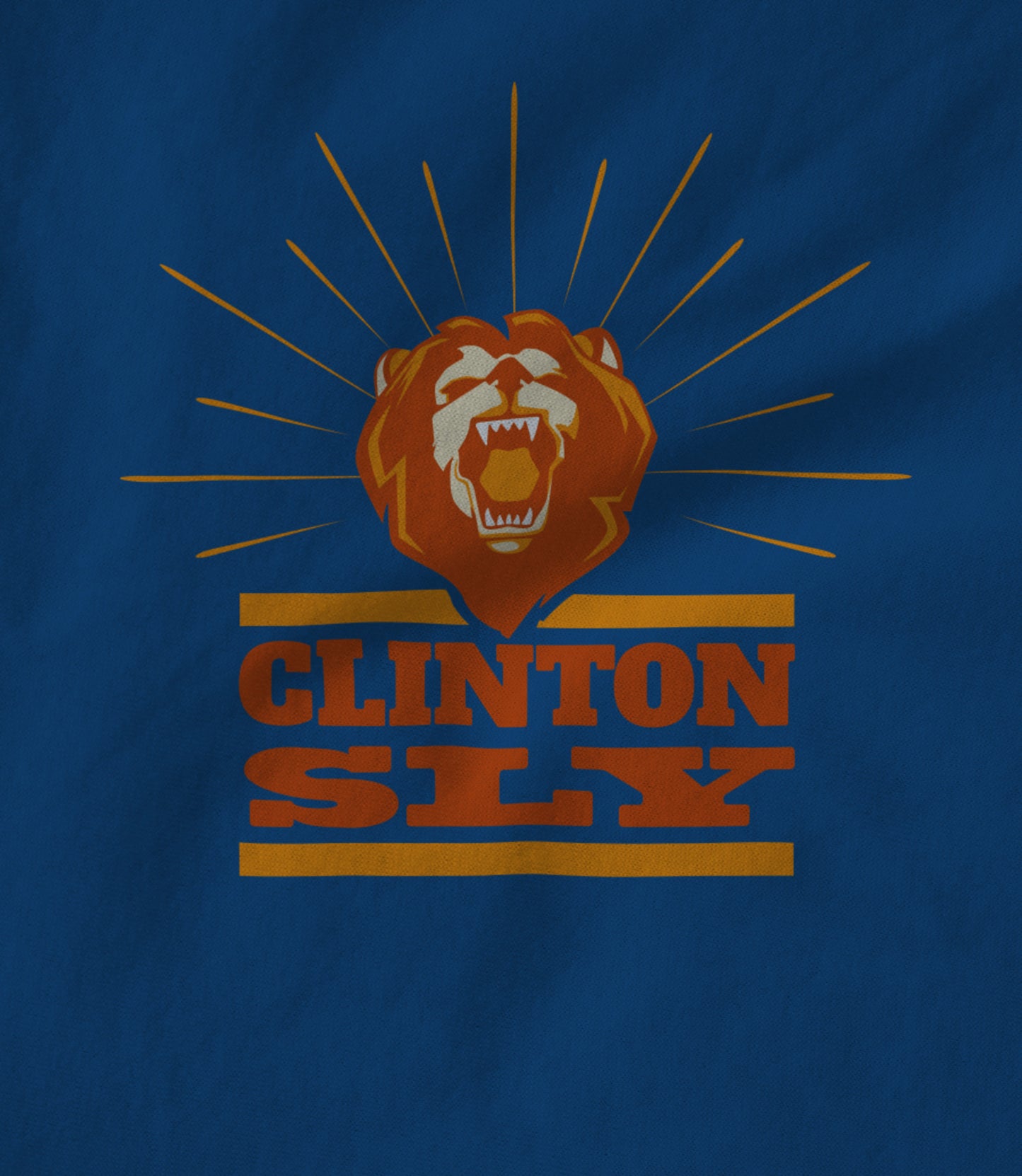 Clinton Lion (Navy) Women's T-shirt