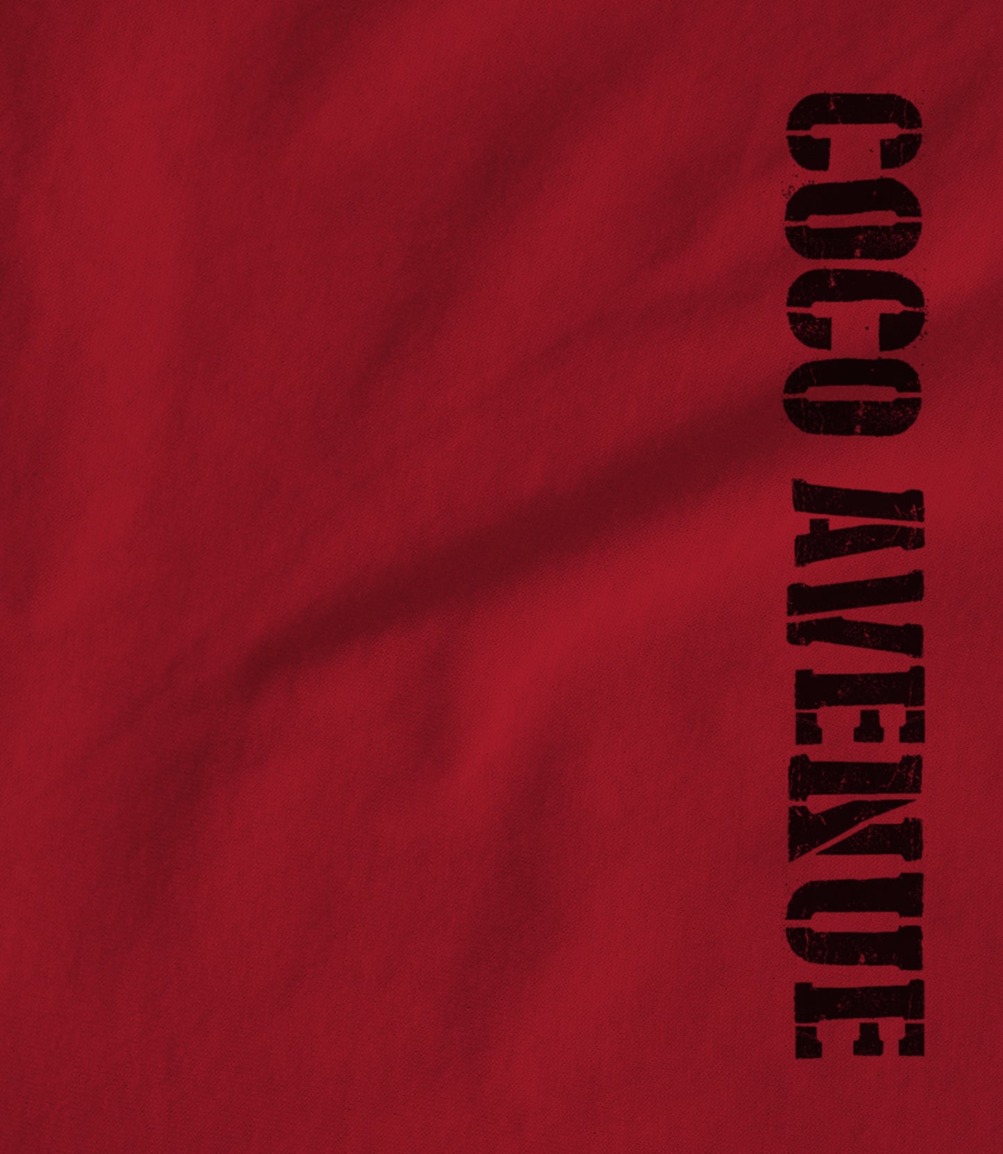 Coco Avenue (Black Side Logo) Unisex T-shirt