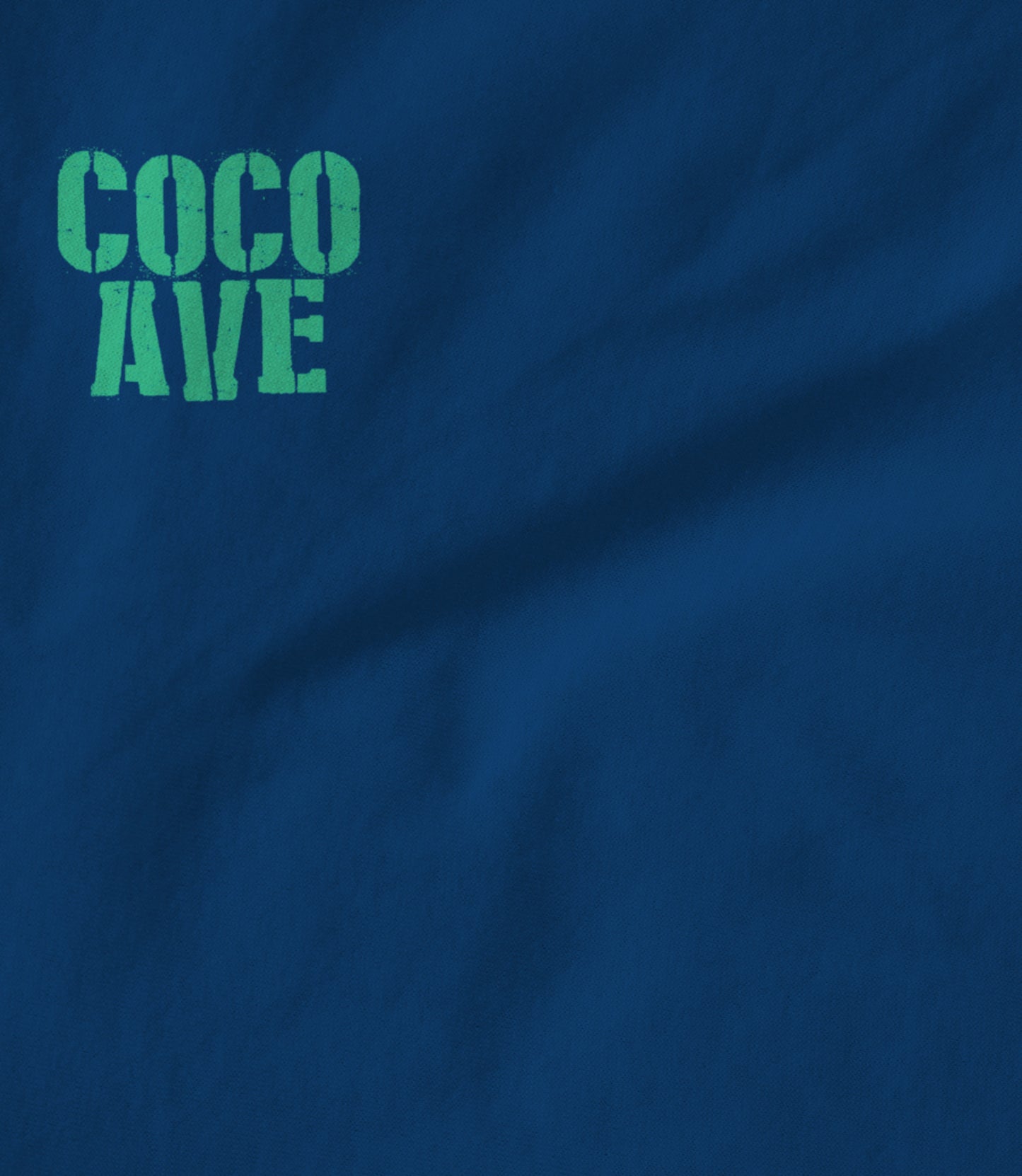 Coco Avenue (S-foam Green Logo) Unisex T-shirt
