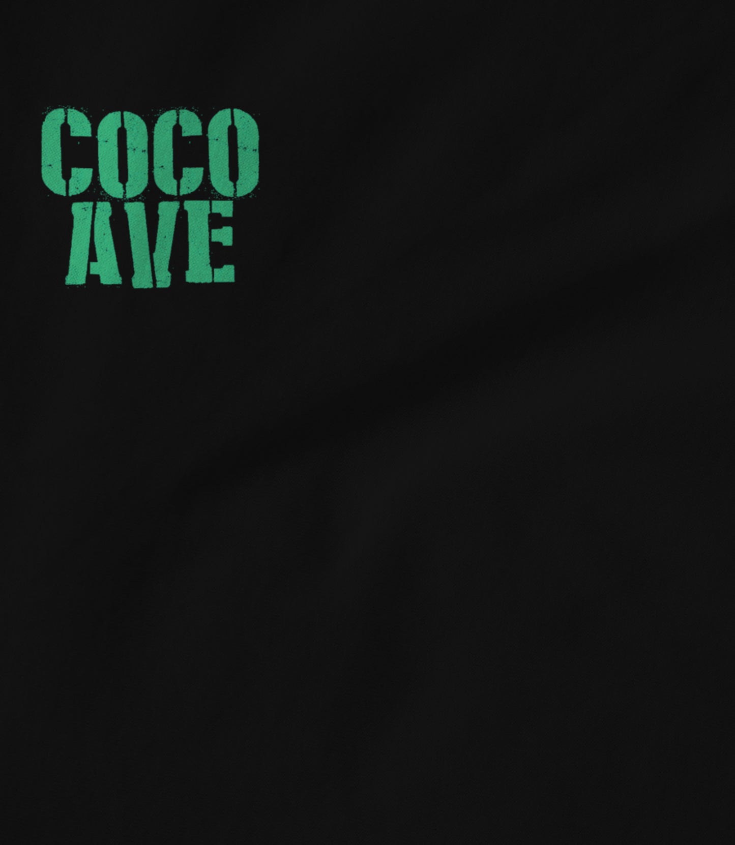 Coco Avenue (S-foam Green Logo) Hoodie