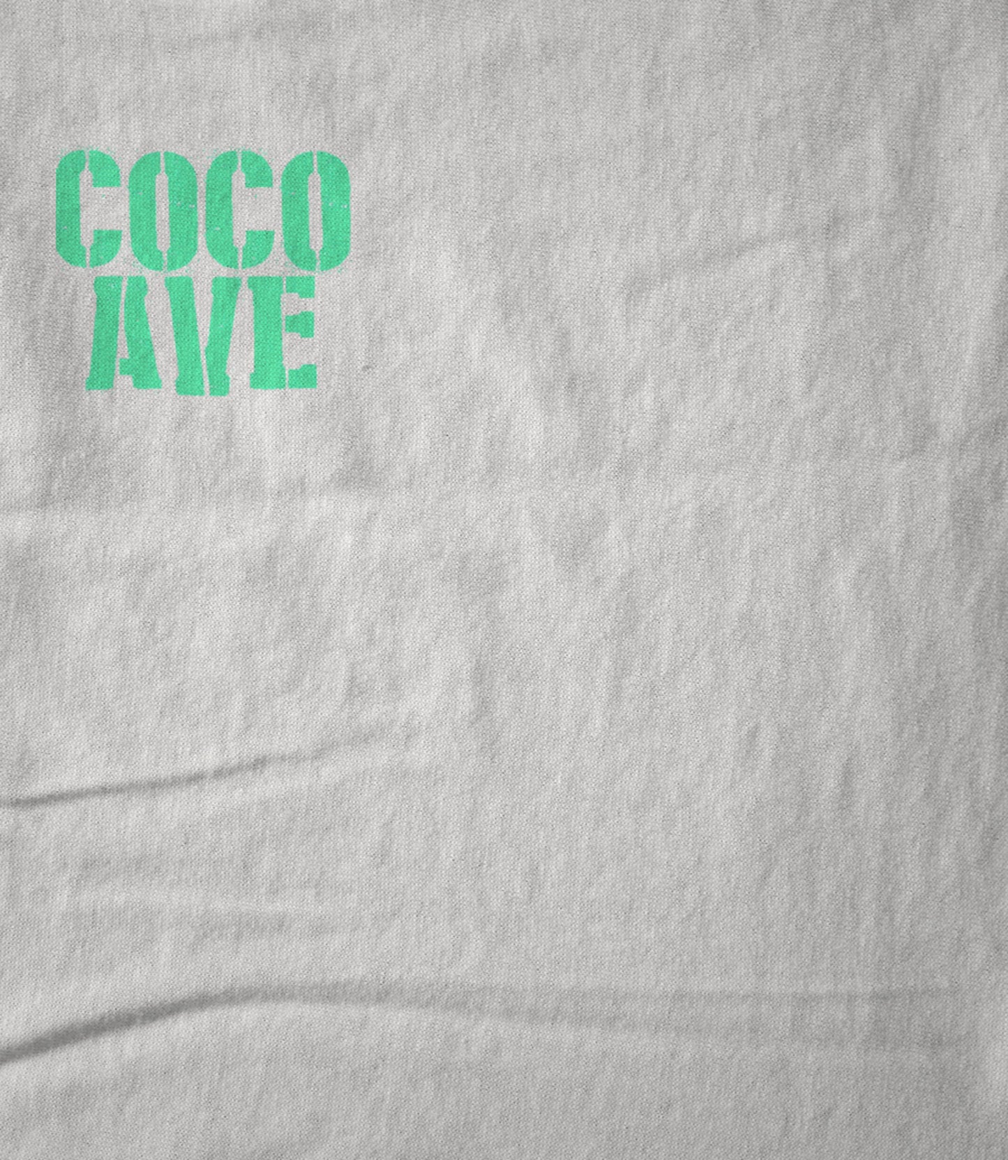 Coco Avenue (S-foam Green Logo) Unisex T-shirt