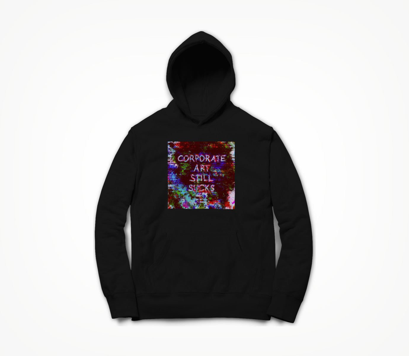 Fuck Corporate Art Hoodie