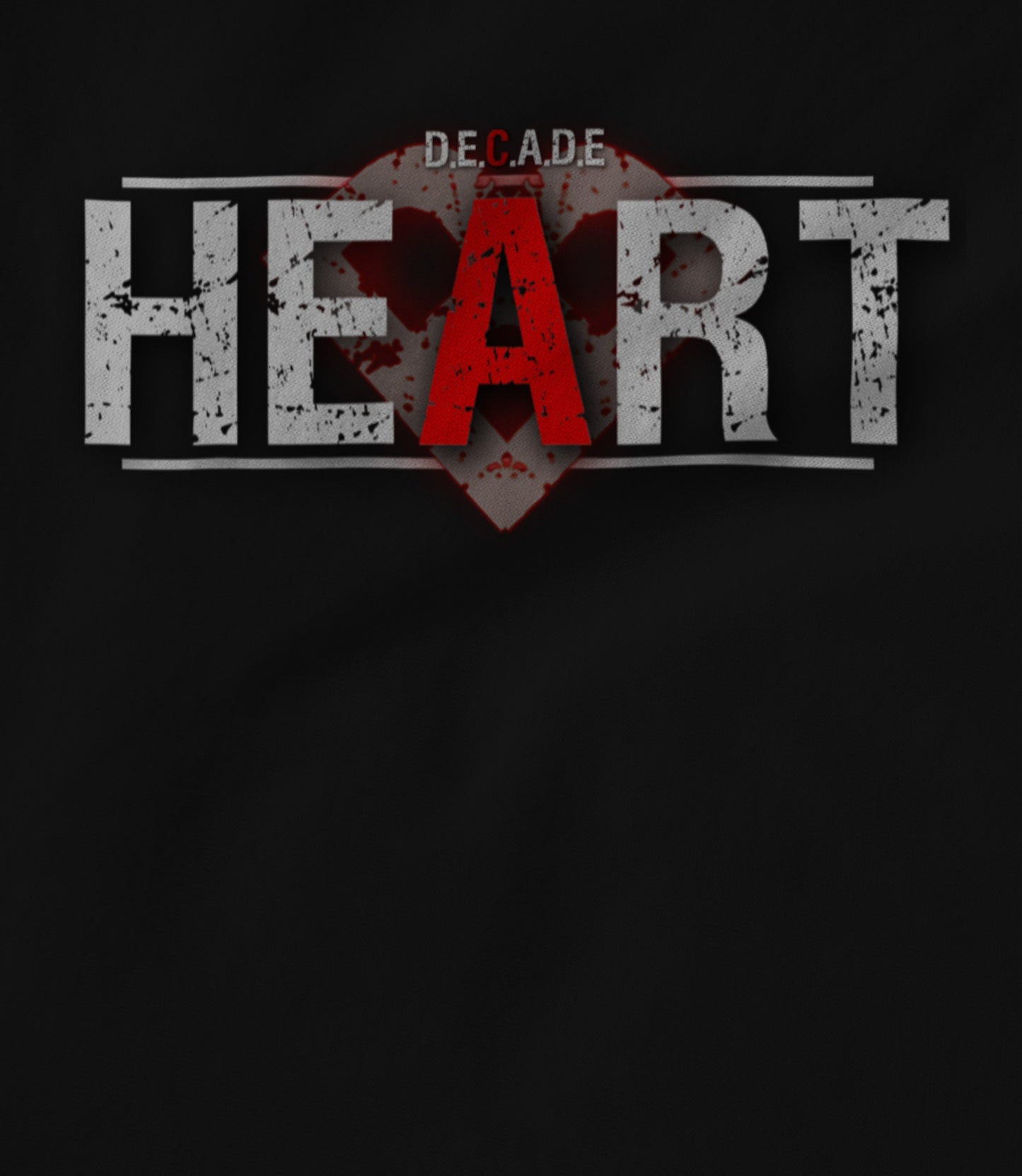 DECADE "HEART" Logo Unisex T-shirt