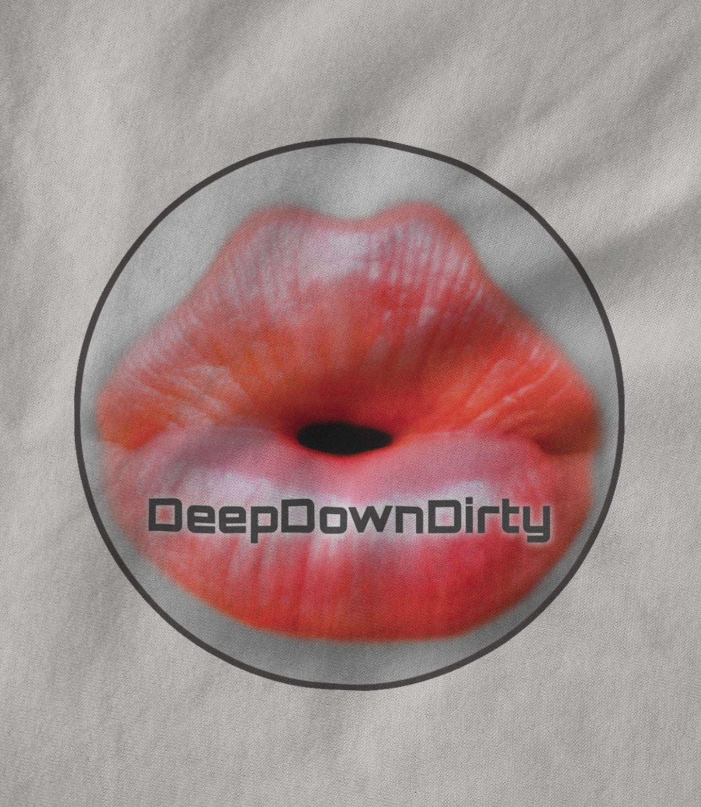 Classic Lips Round Unisex T-shirt