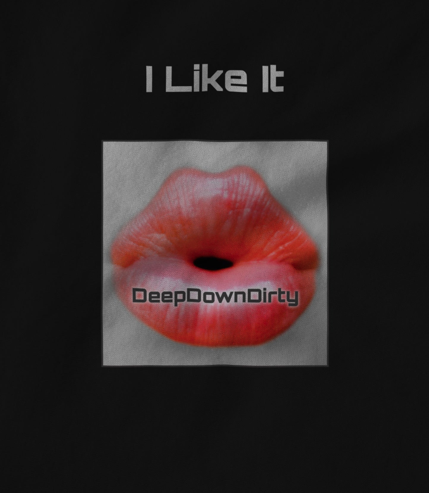 I Like It Square Black Unisex T-shirt