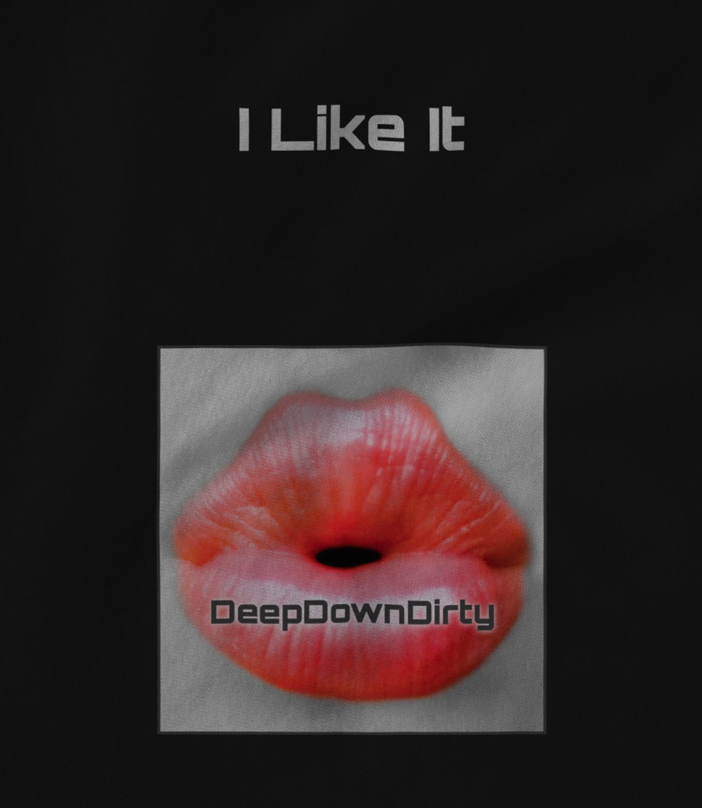 I Like It Square Black Unisex T-shirt