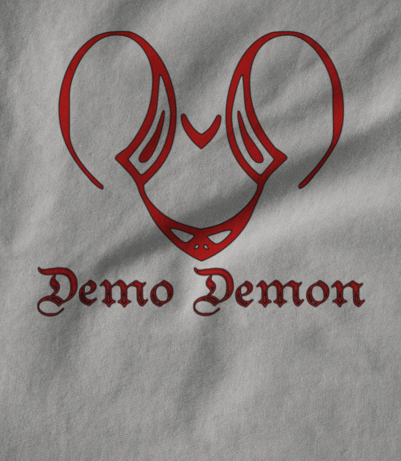 Collapsing "Devil" Logo (White)