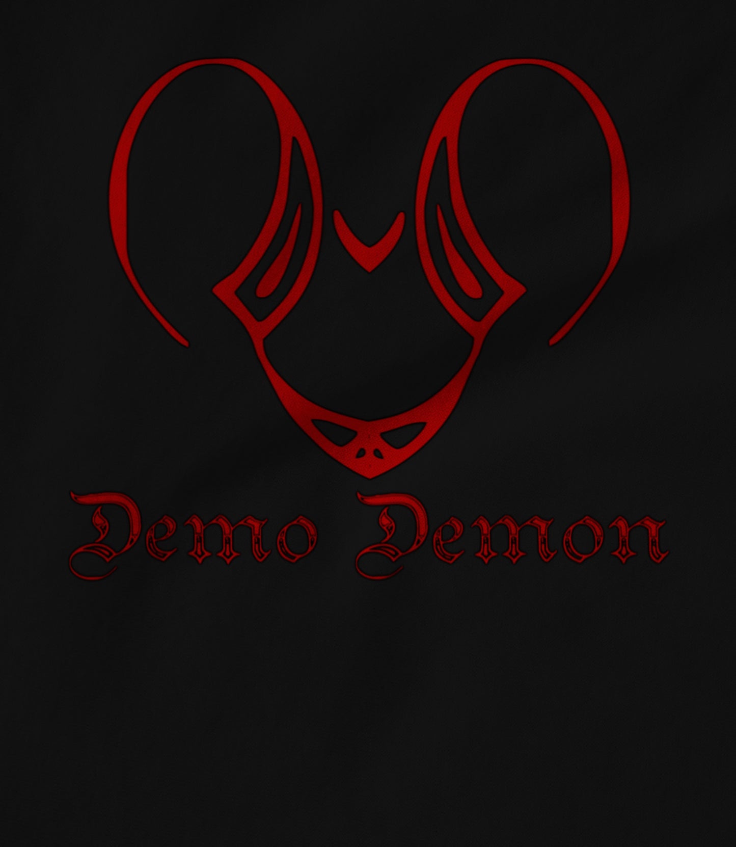 Collapsing "Devil" Logo (Black) Unisex T-shirt