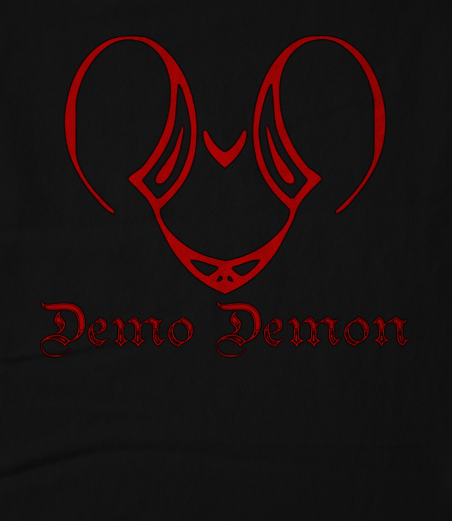 Collapsing "Devil" Logo (Black) Women's T-shirt