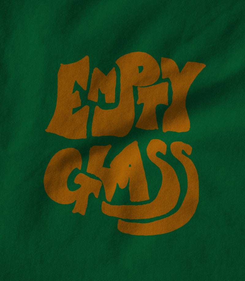 Empty Glass - Green/Orange
