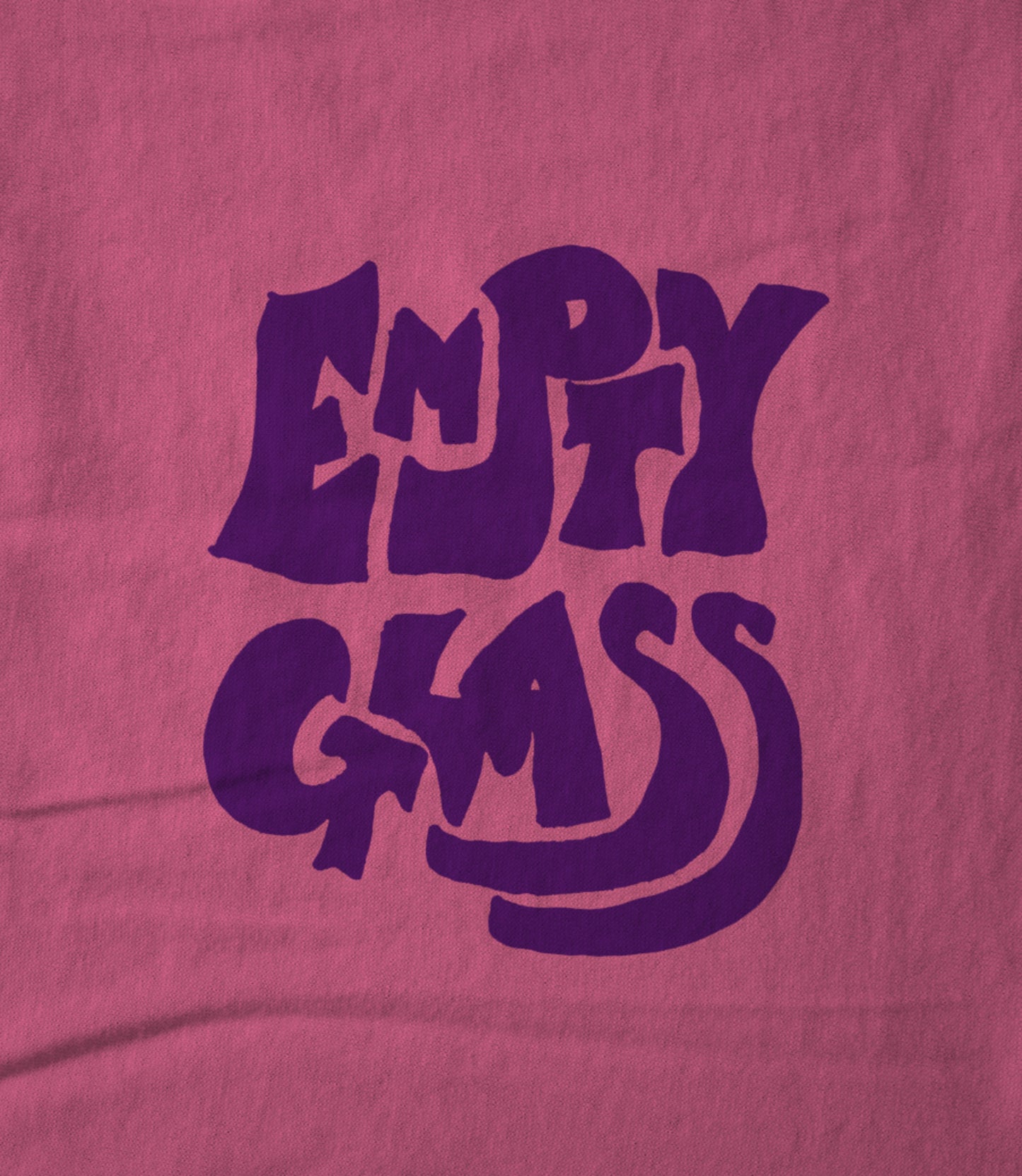Empty Glass - Pink/Purple Unisex T-shirt