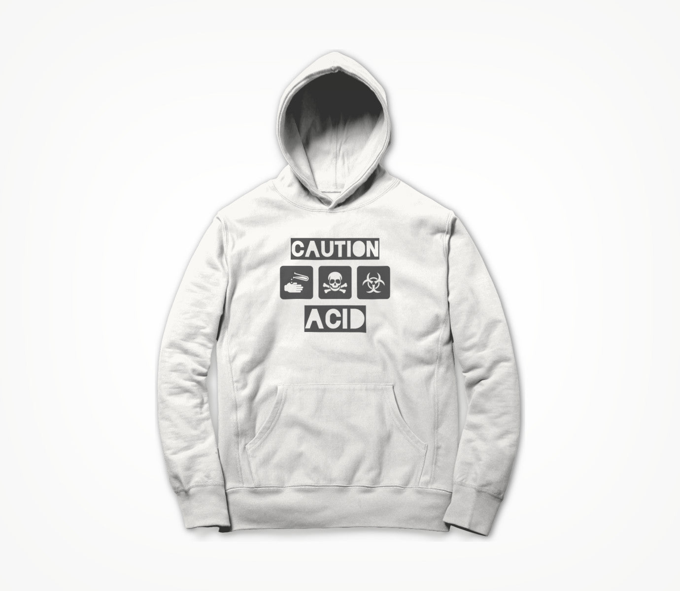 Caution Acid Hoodie