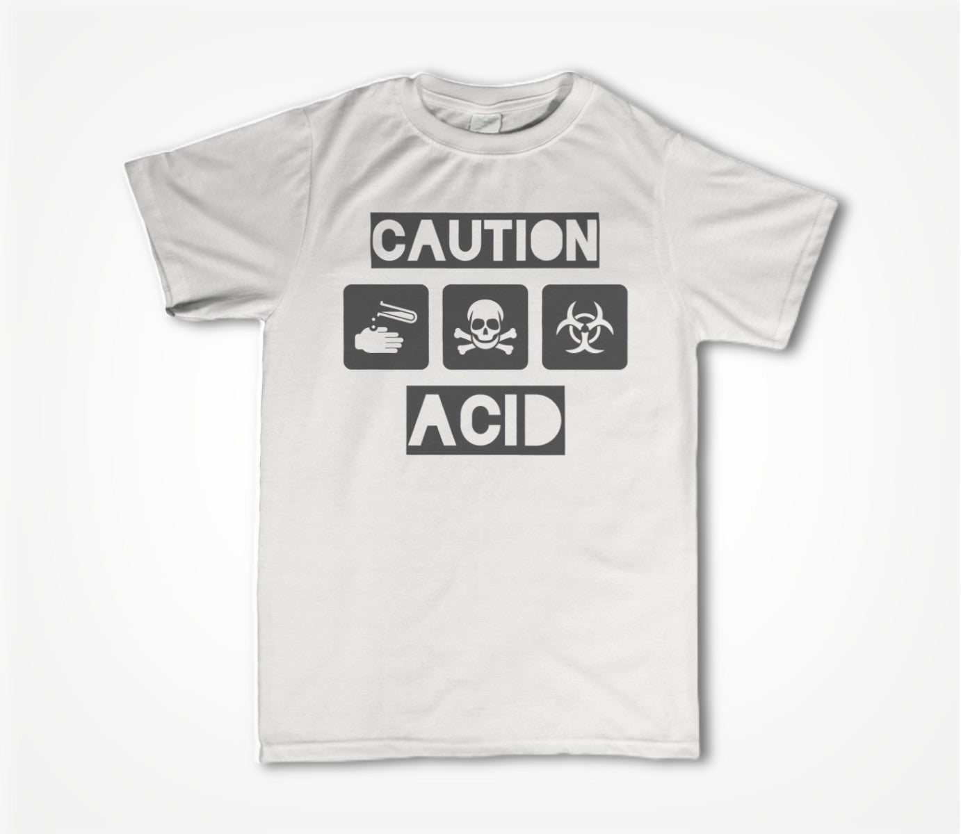 Caution Acid Unisex T-shirt