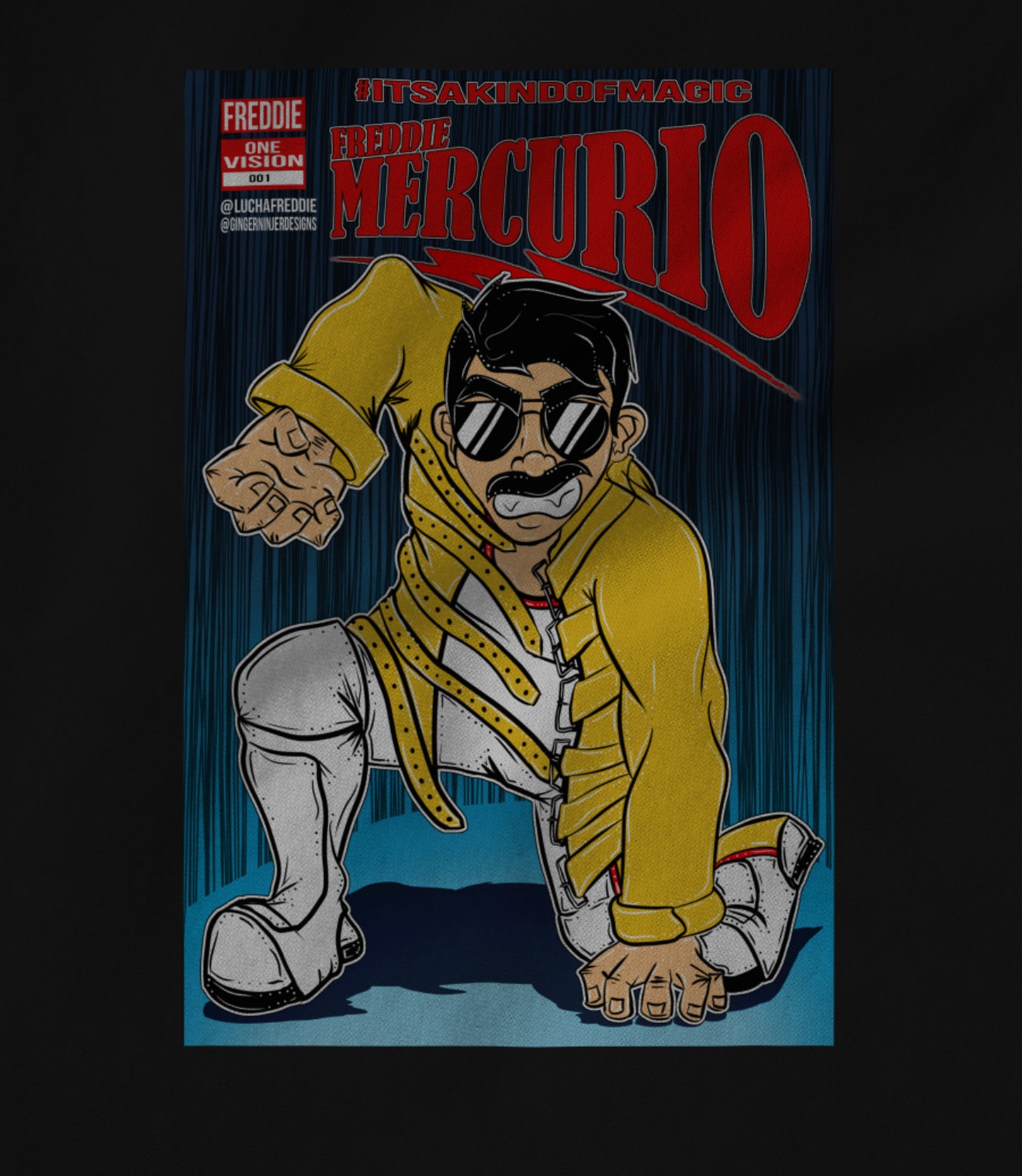 Uncanny Freddie Unisex T-shirt