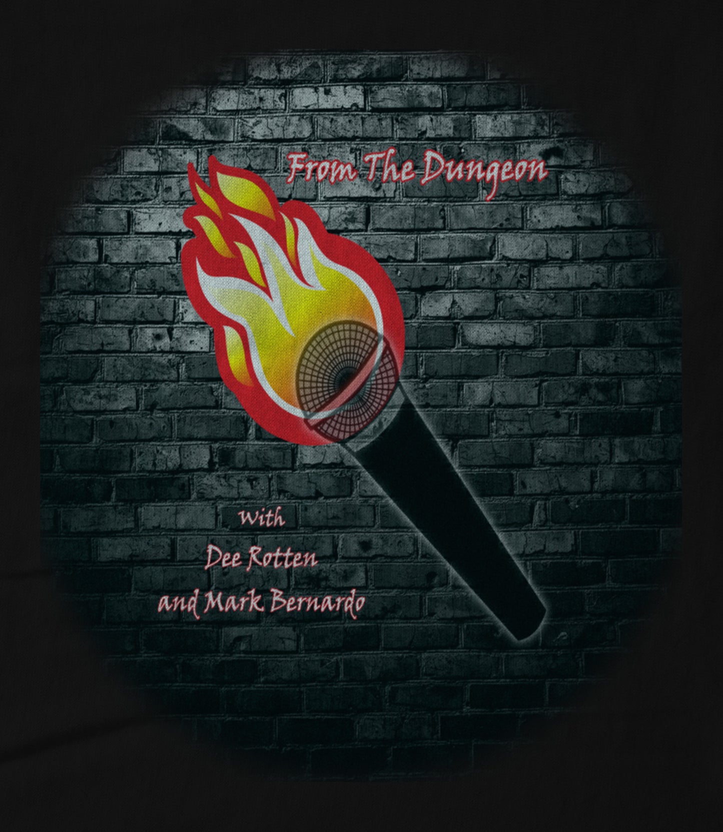 Brick Wall / Fire Mic Hoodie