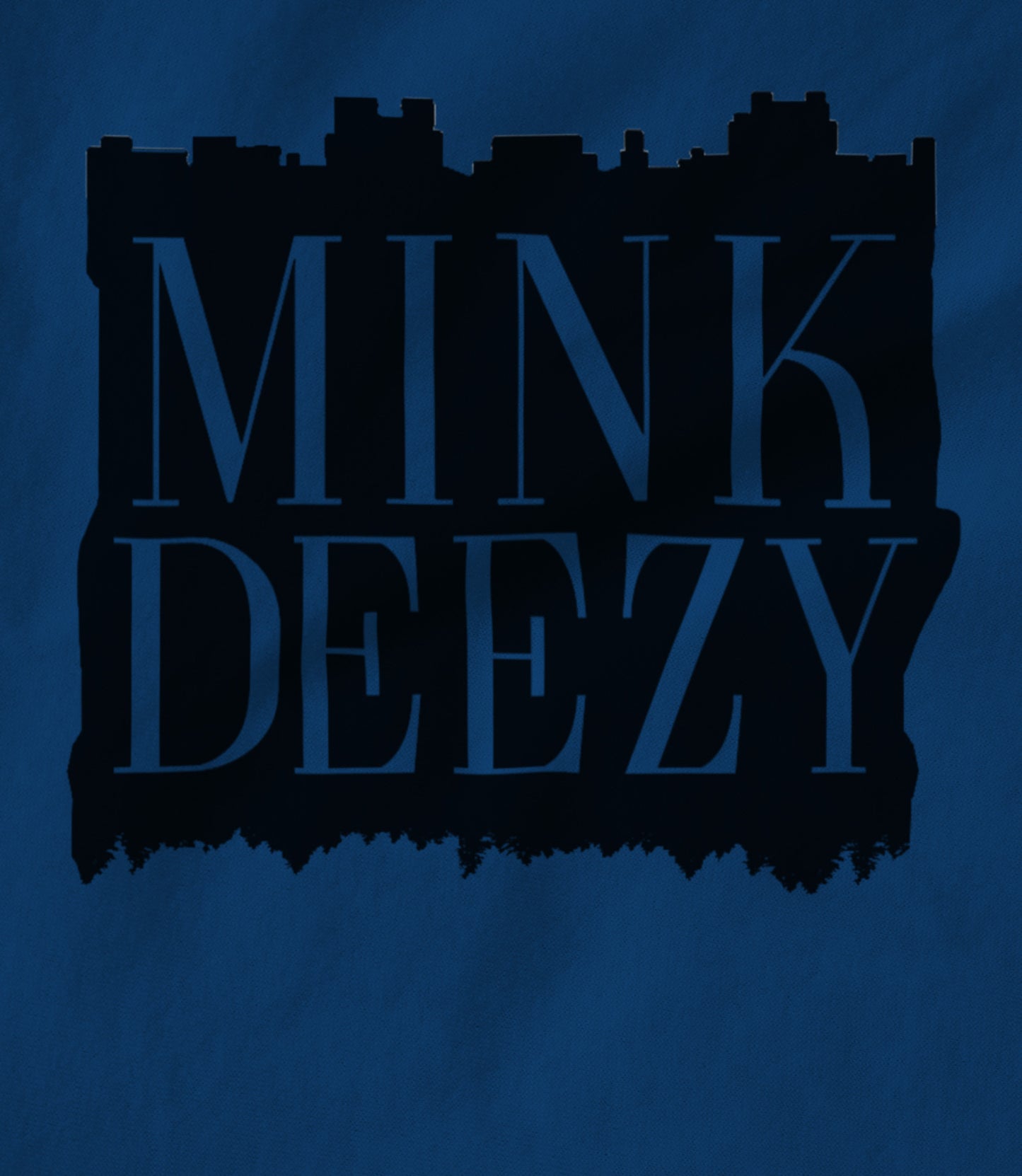 Mink Deezy (City to the Hills) blue Women's T-shirt