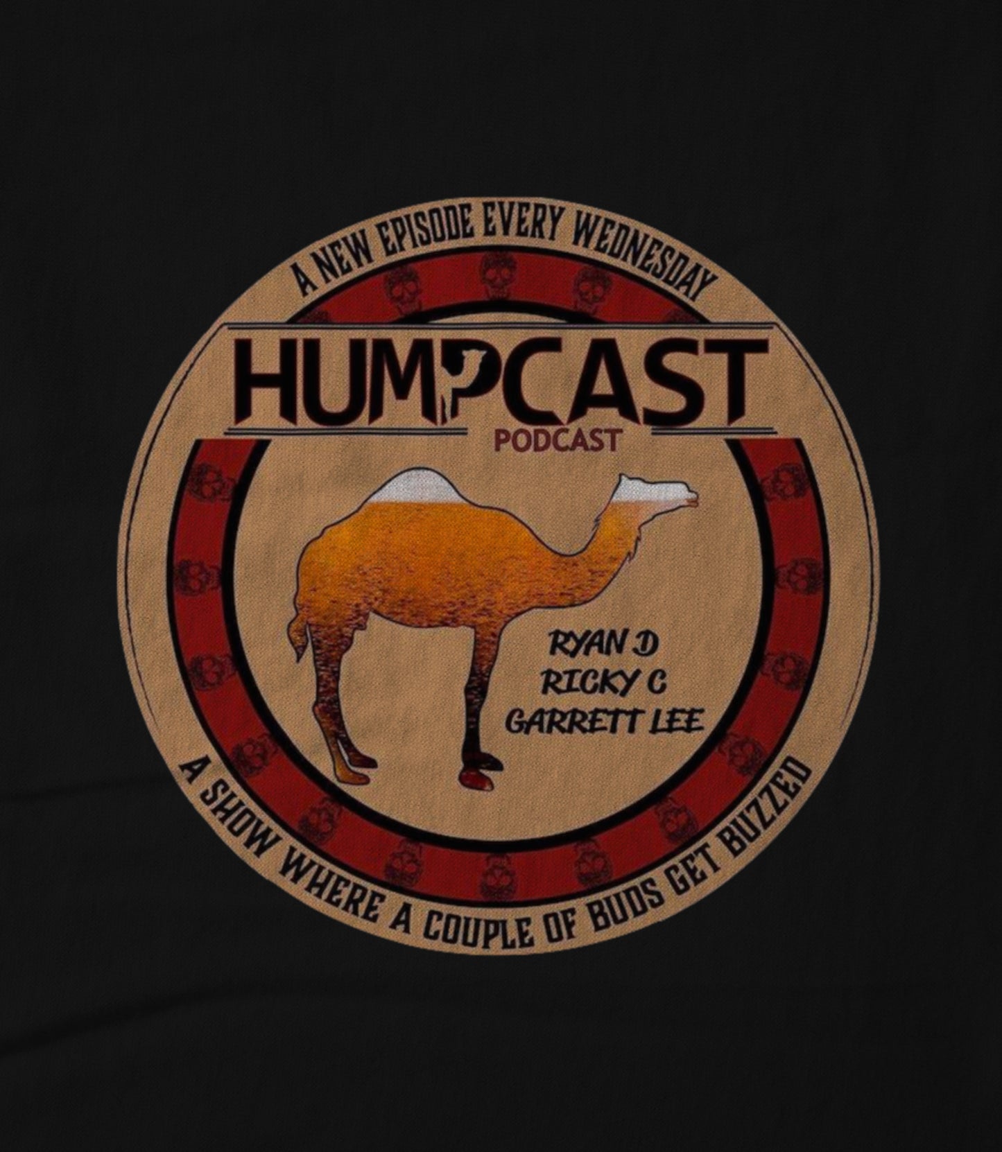 humpcast logo Unisex T-shirt