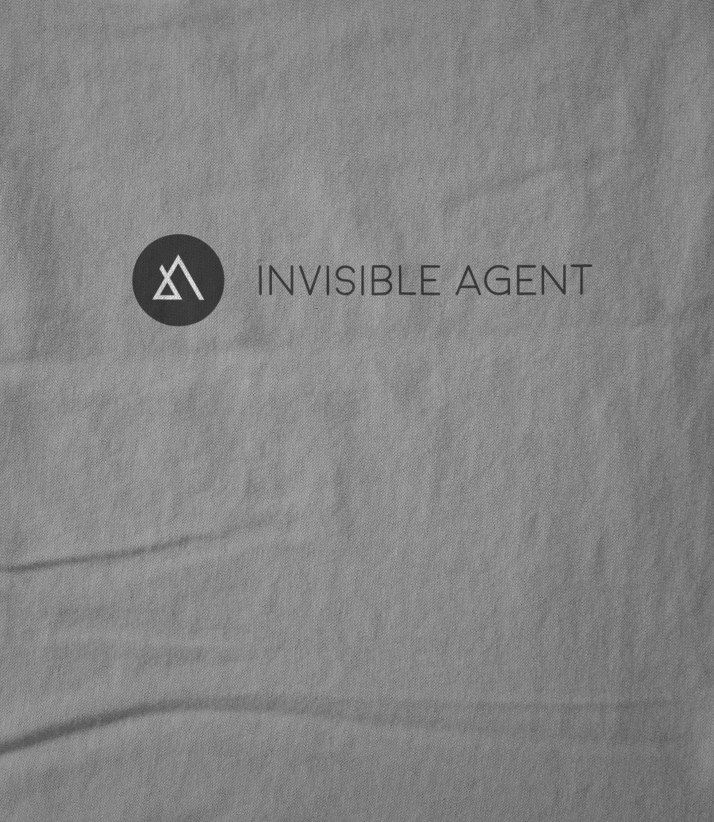 Invisible Agent B&W Horizontal Unisex T-shirt