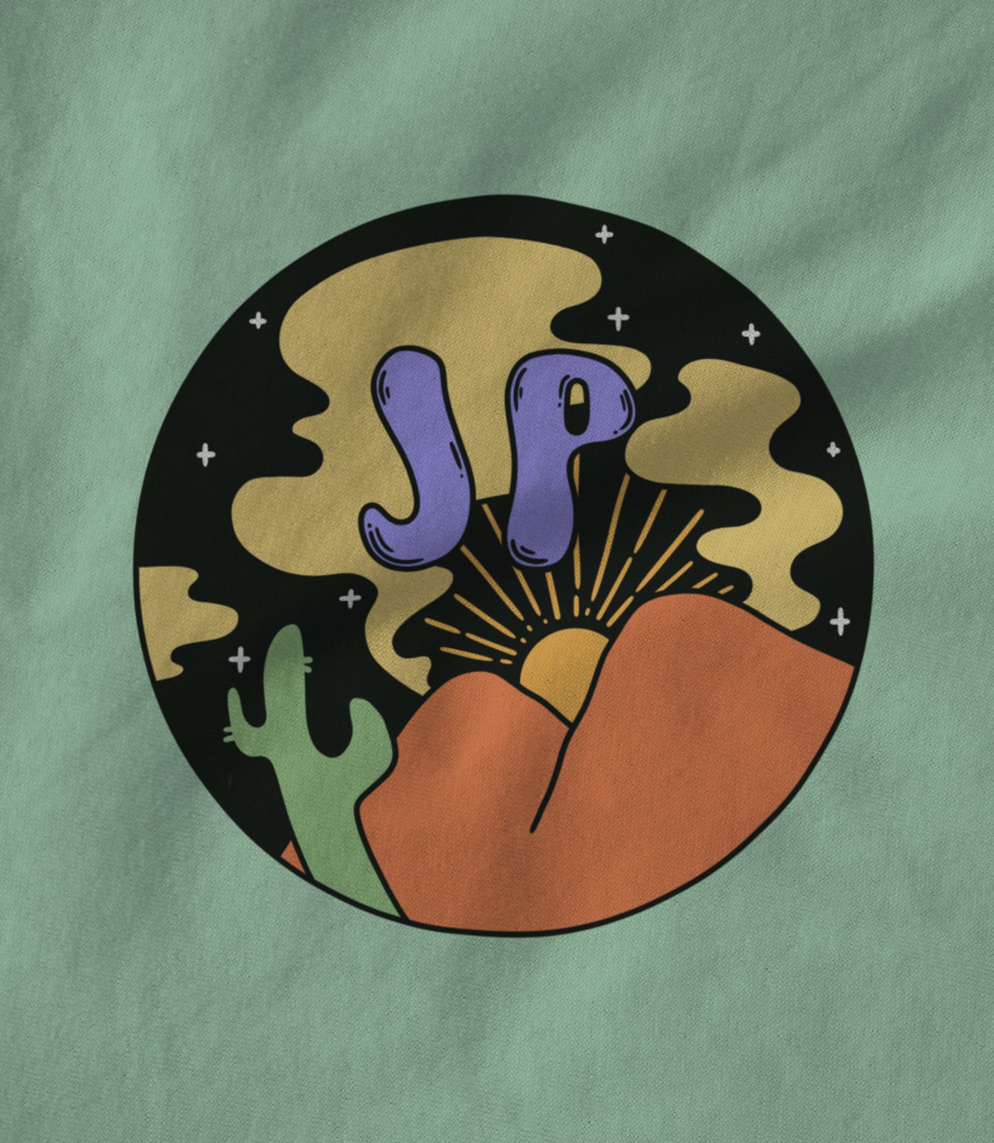 Jeremy Parsons Open Air Logo Mint Unisex T-shirt