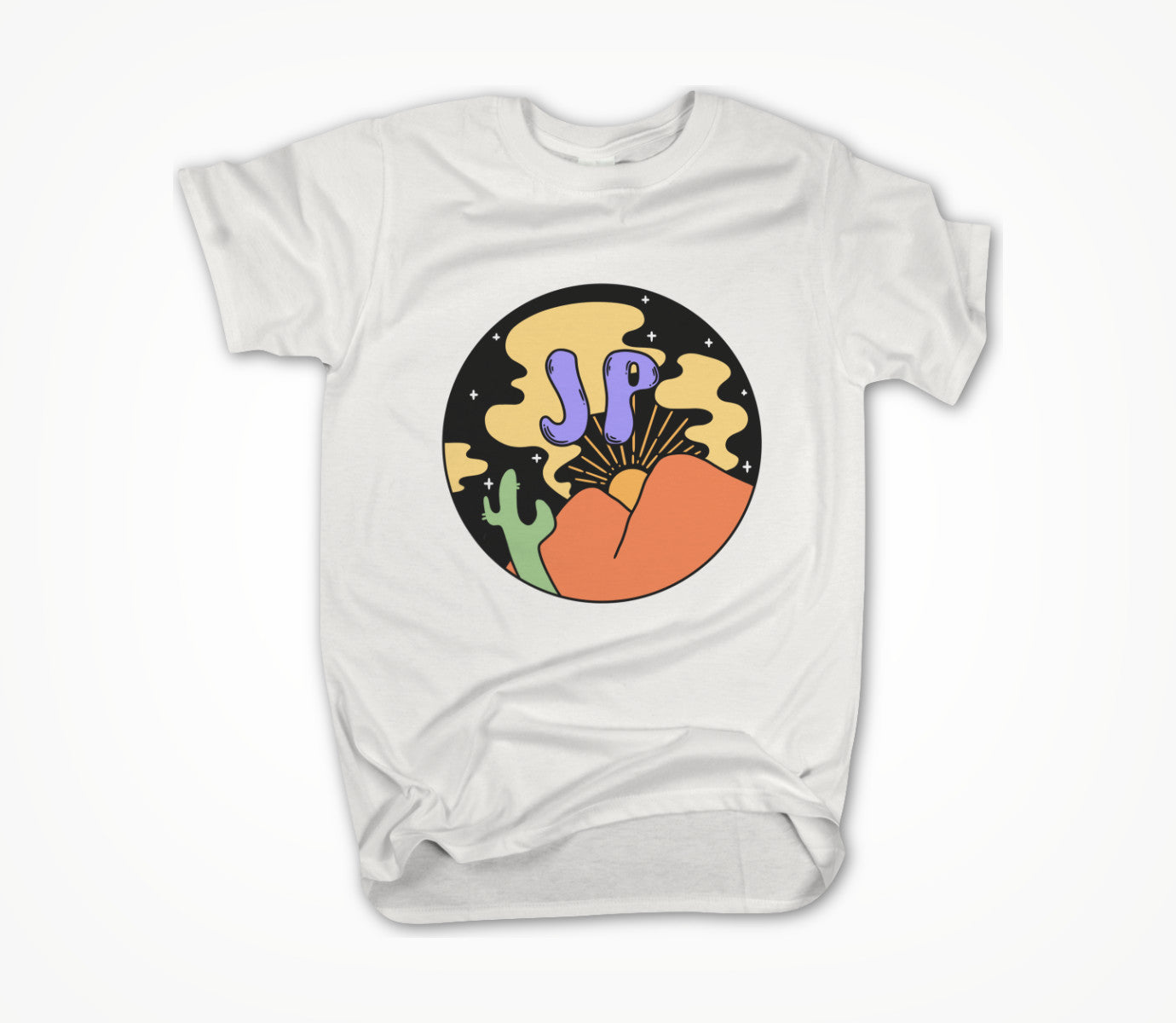 Jeremy Parsons Open Air Logo White Unisex T-shirt