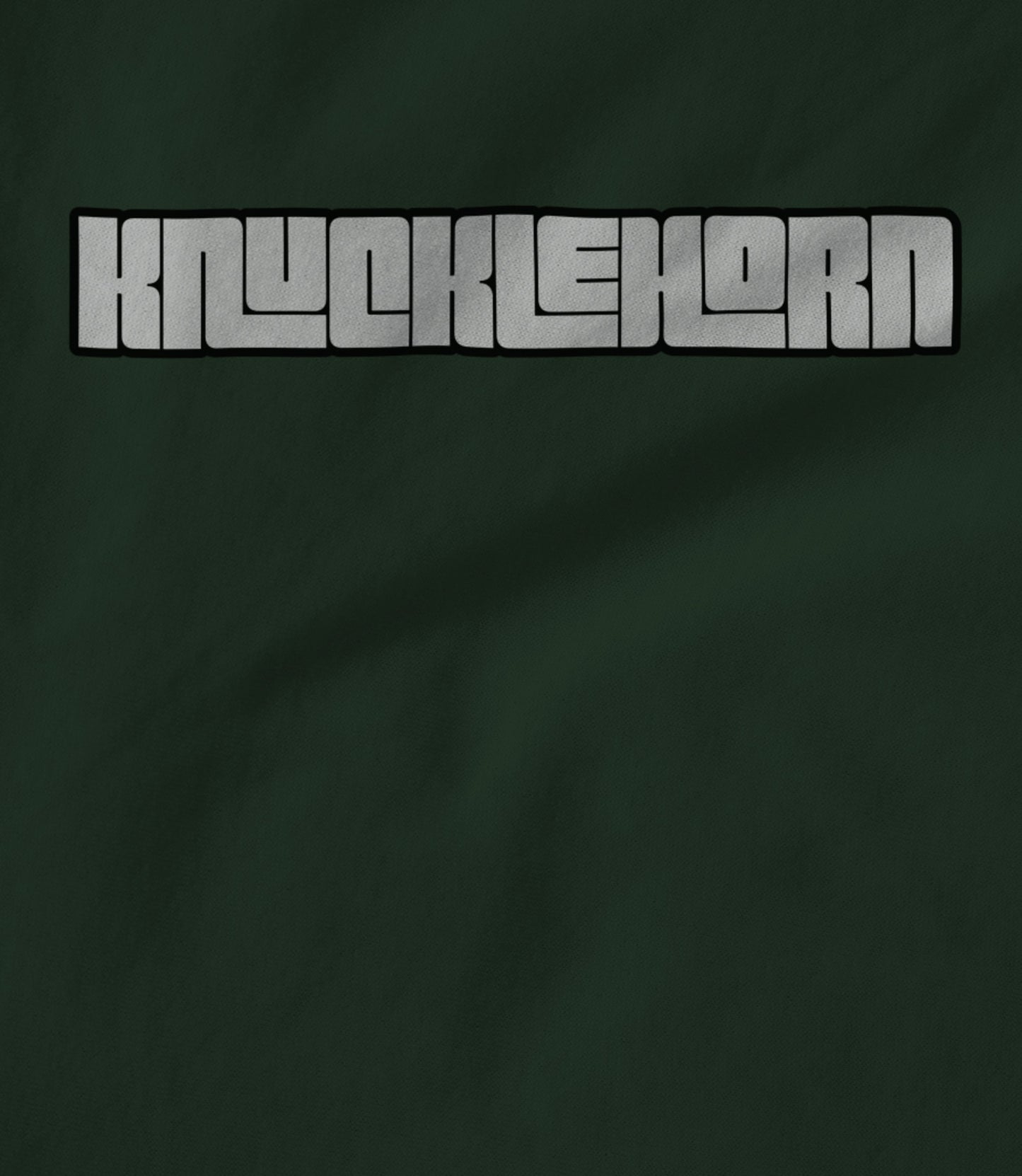 Knucklehorn Basic - Forest Green Hoodie