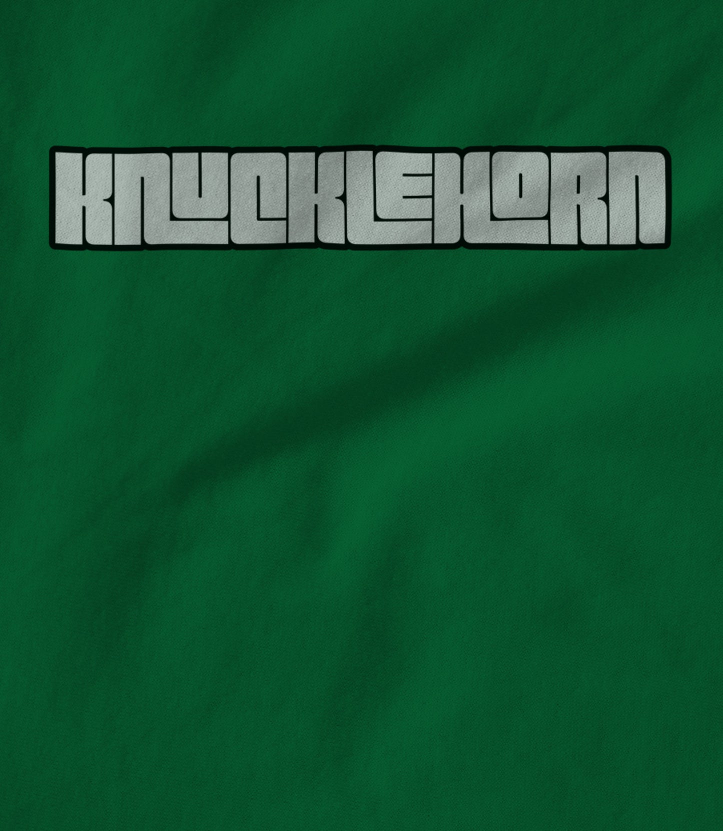 Knucklehorn Basic - Green Unisex T-shirt