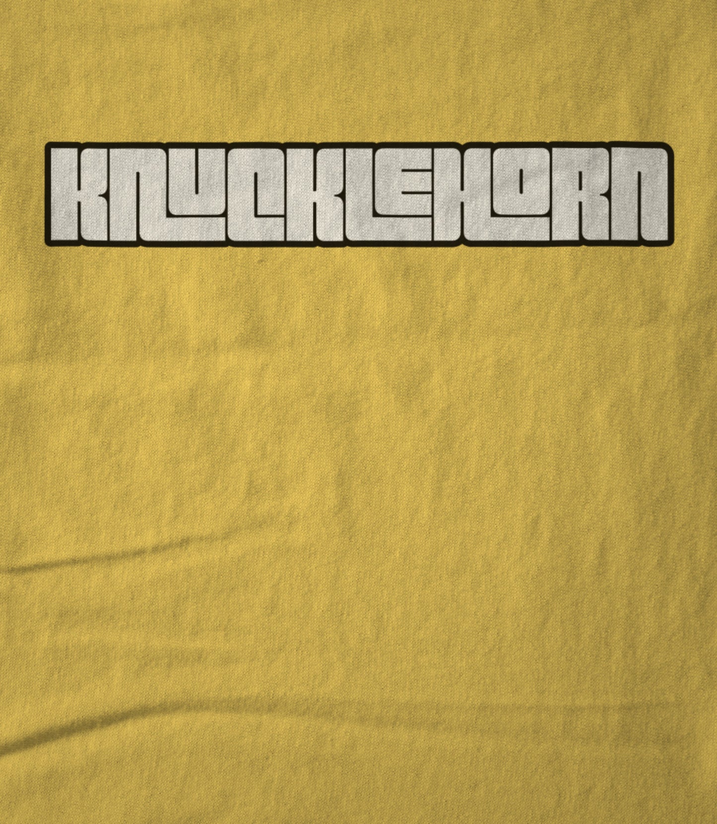 Knucklehorn Basic - Yellow Unisex T-shirt