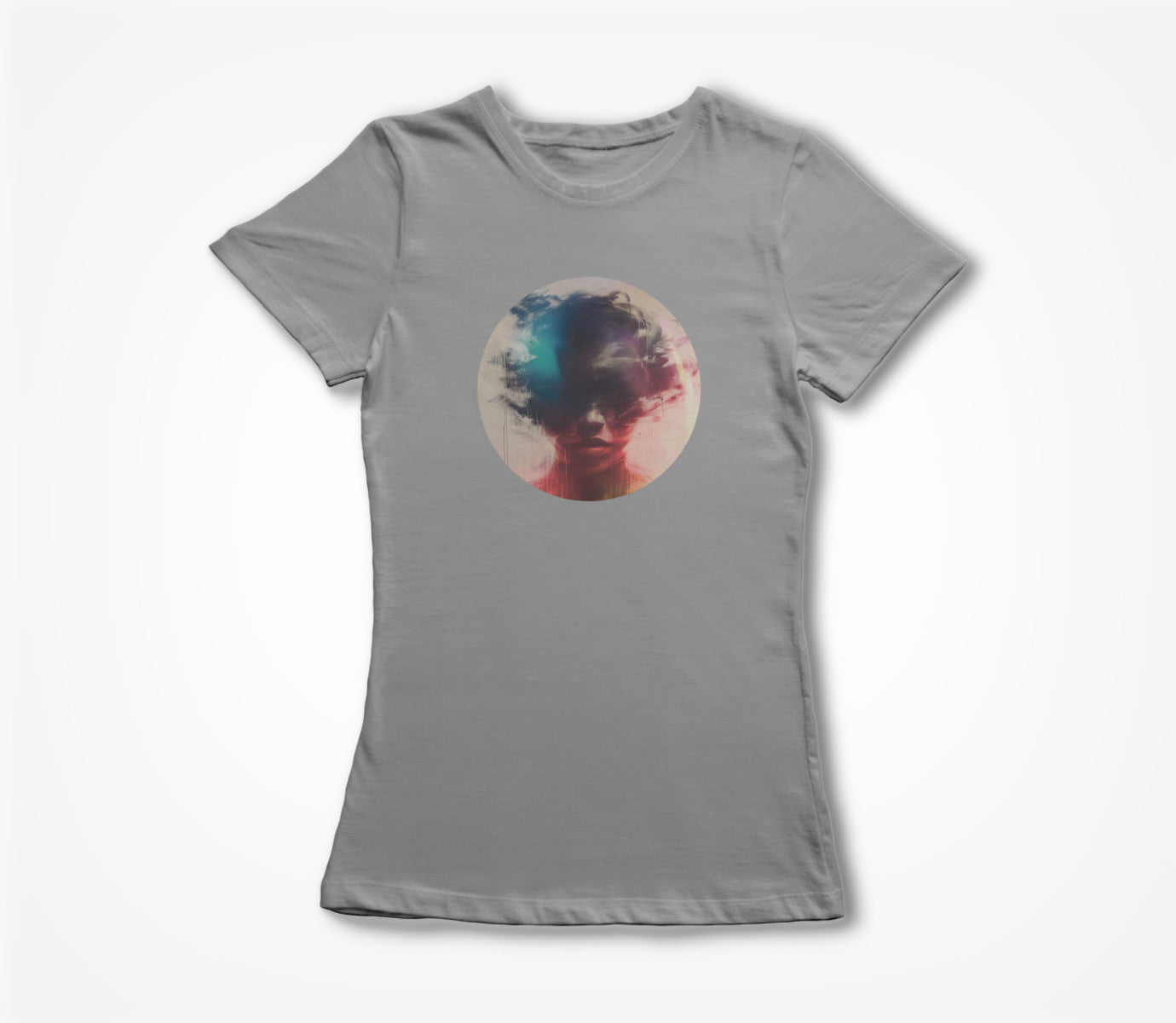 Silent Blur Heather Grey | Limited Edition Women's T-shirt