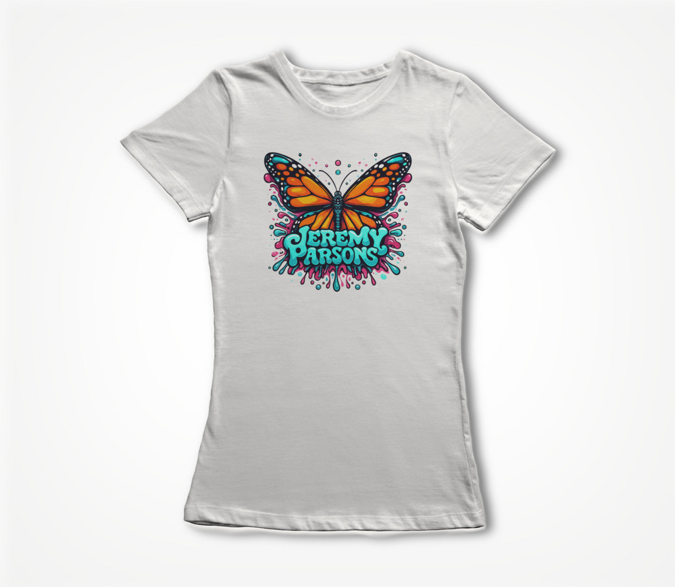 Jeremy Parsons Psychedelic Butterfly Women's T-shirt