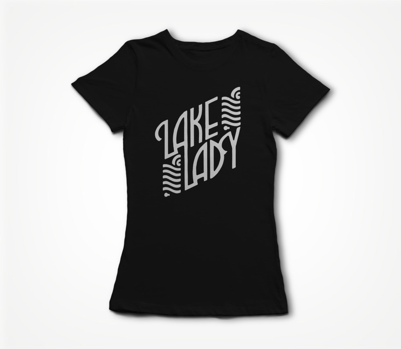 Lake Logo (white) by Leah Chappell Women's T-shirt