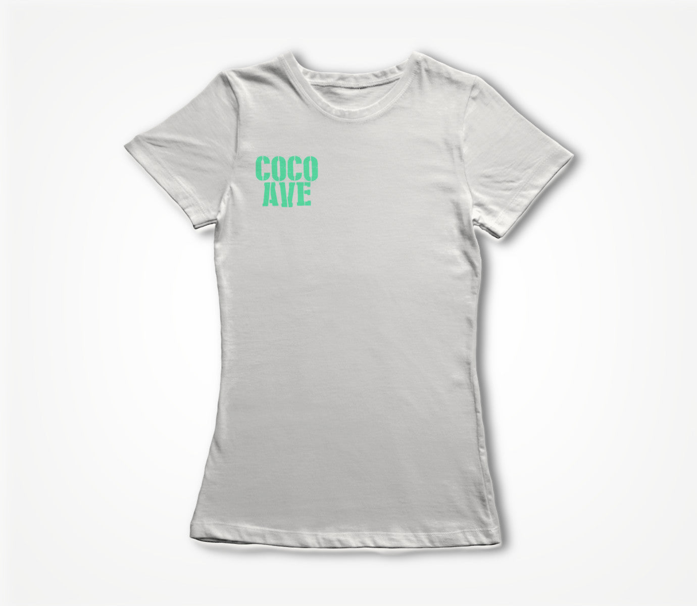 Coco Avenue (S-foam Green Logo) Women's T-shirt