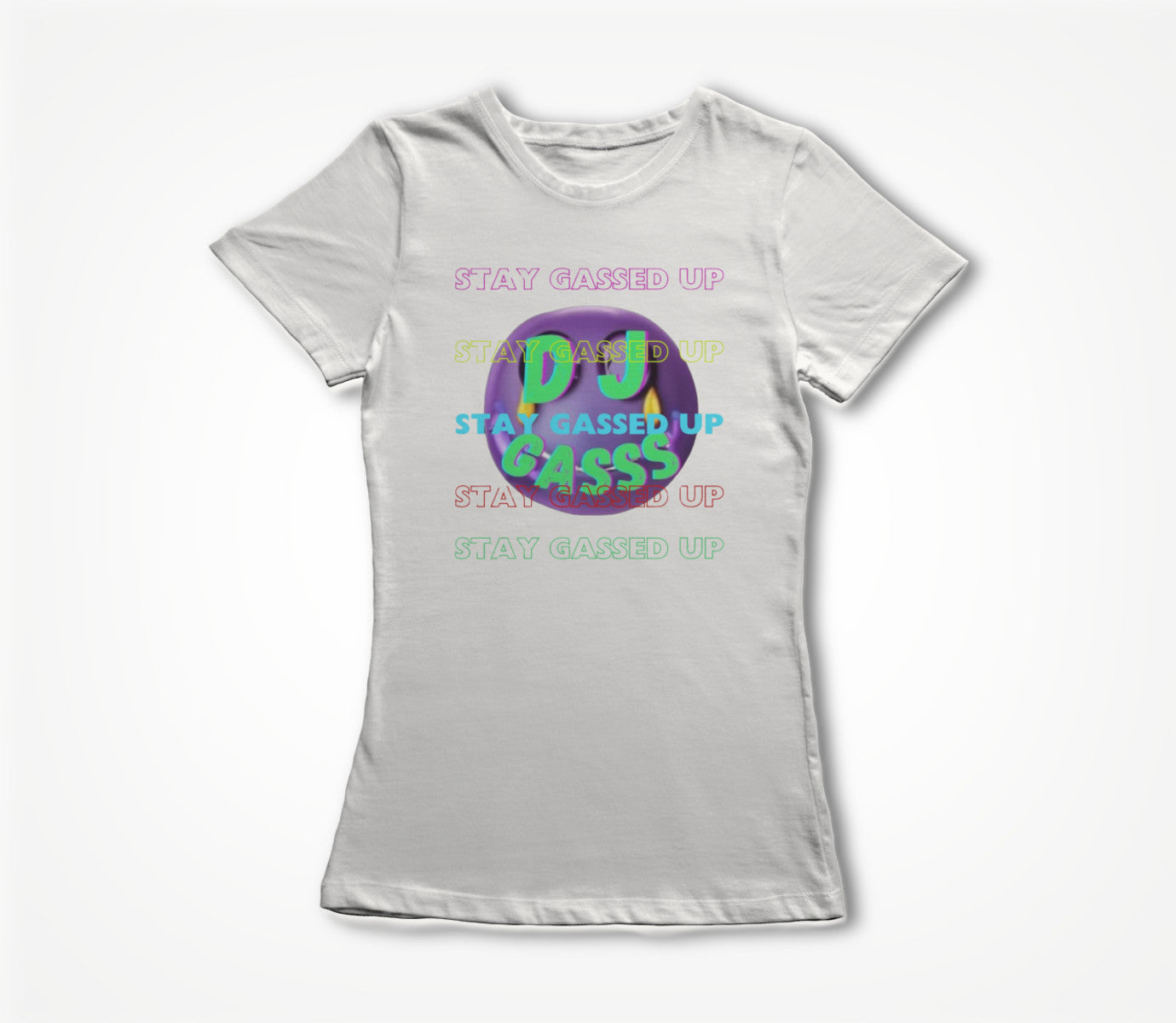 GASSS STACK WHITE Women's T-shirt