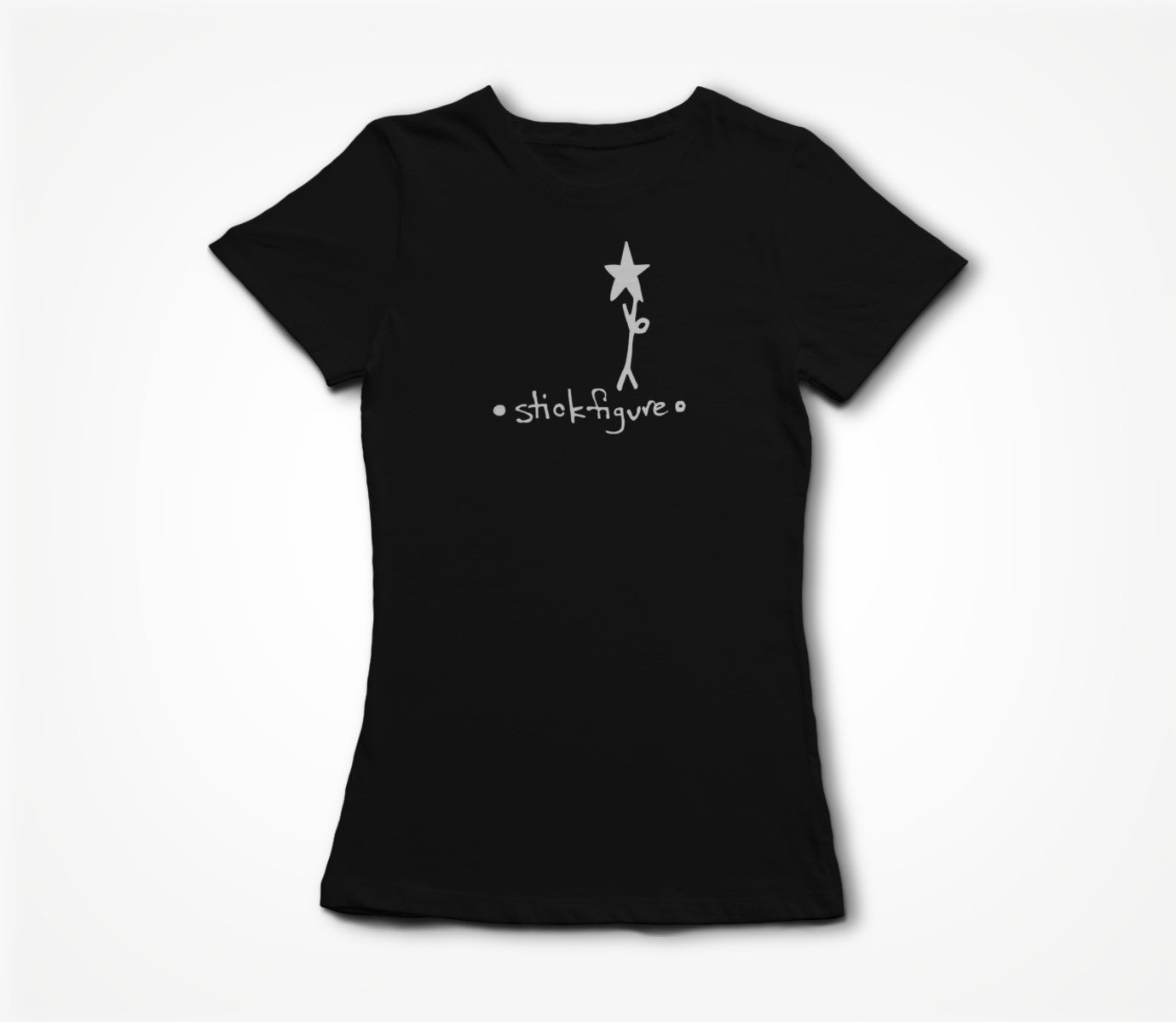 Stickfigure Recordings Black Women's T-shirt