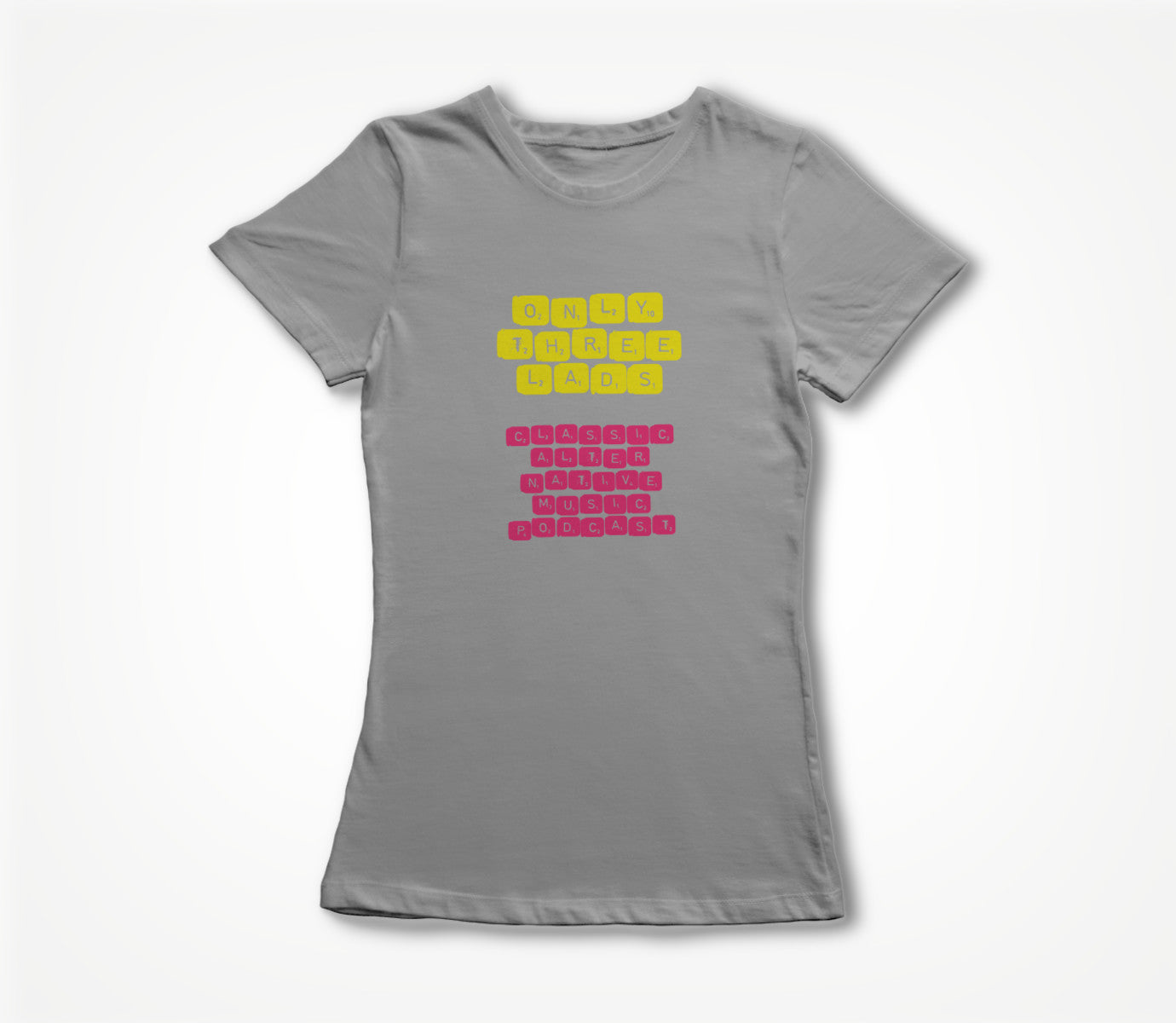 Word Game - Pink & Yellow Women's T-shirt