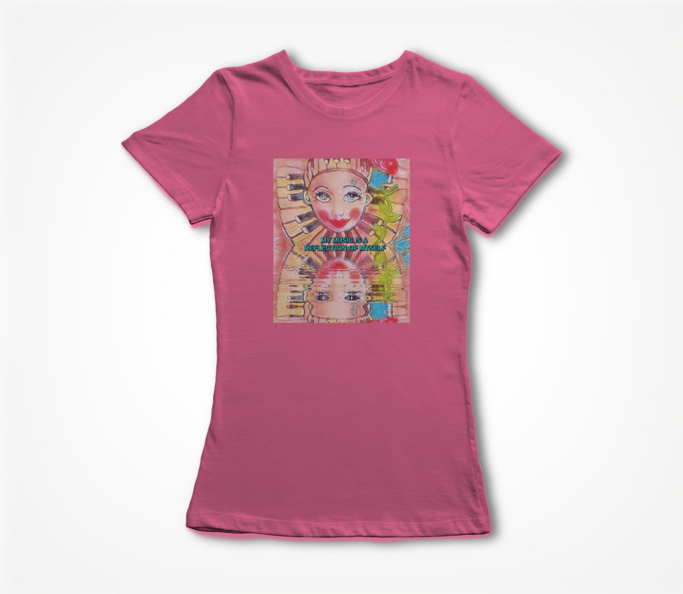 My Musicis A Reflection Of Myself. Women's T-shirt
