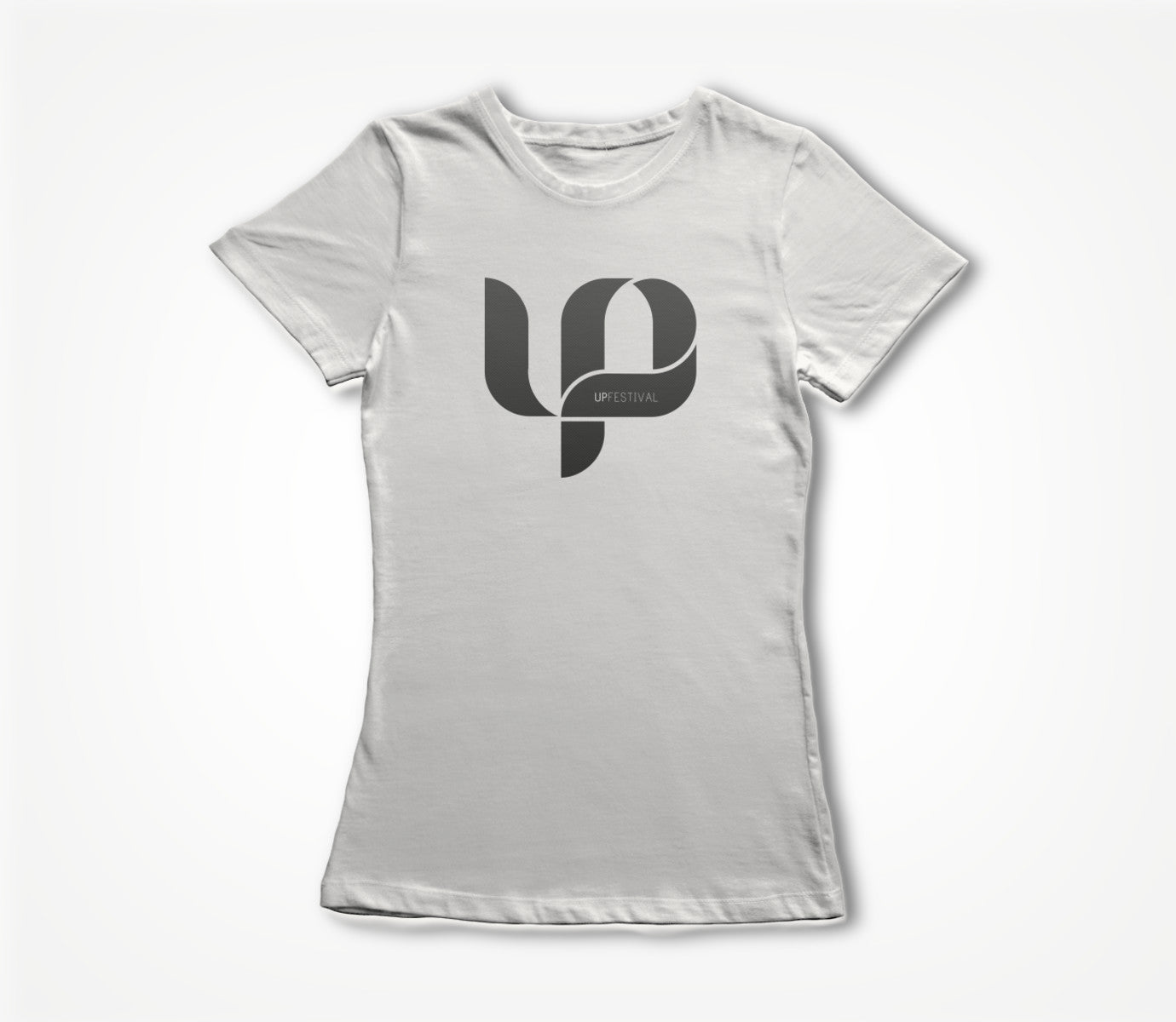 Up Festival Logo White Women's T-shirt