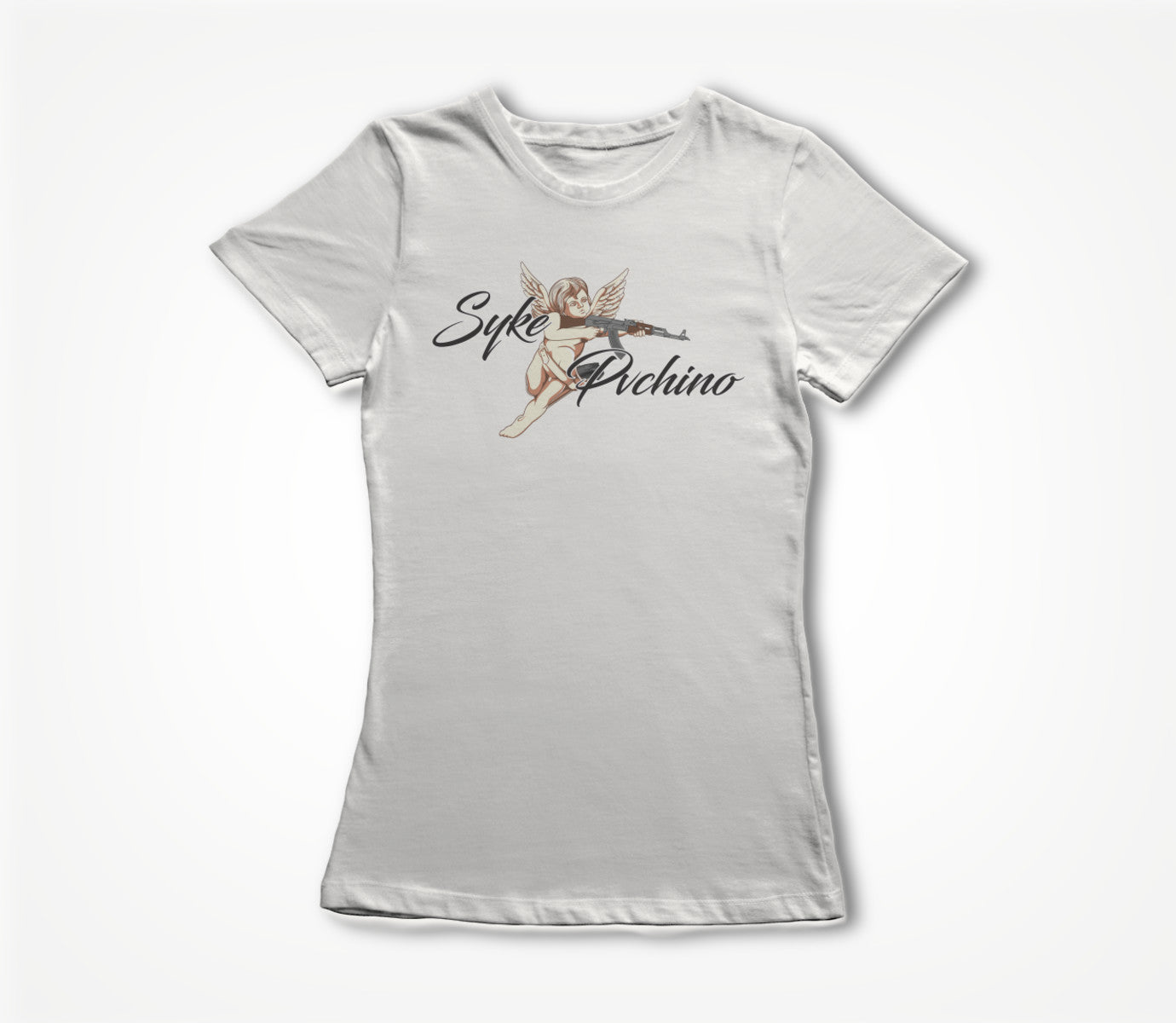 Syke Pachino Brand Cartoon Logo Women's T-shirt