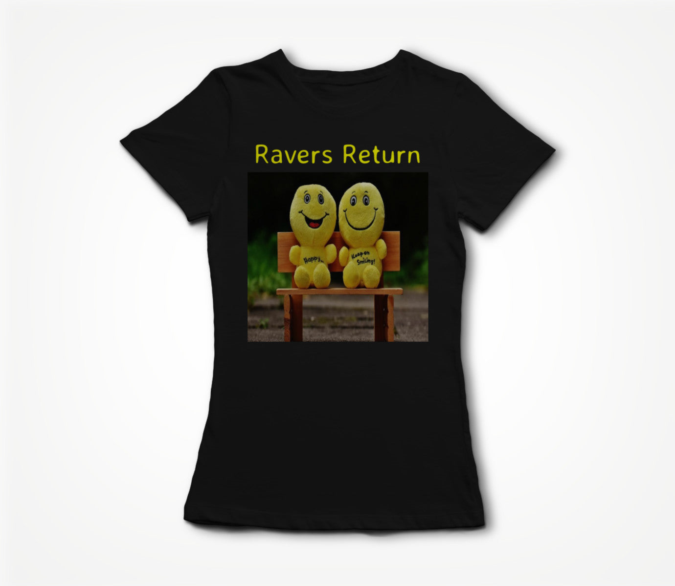 Ravers Return Back To Basics Single Cover Women's T-shirt