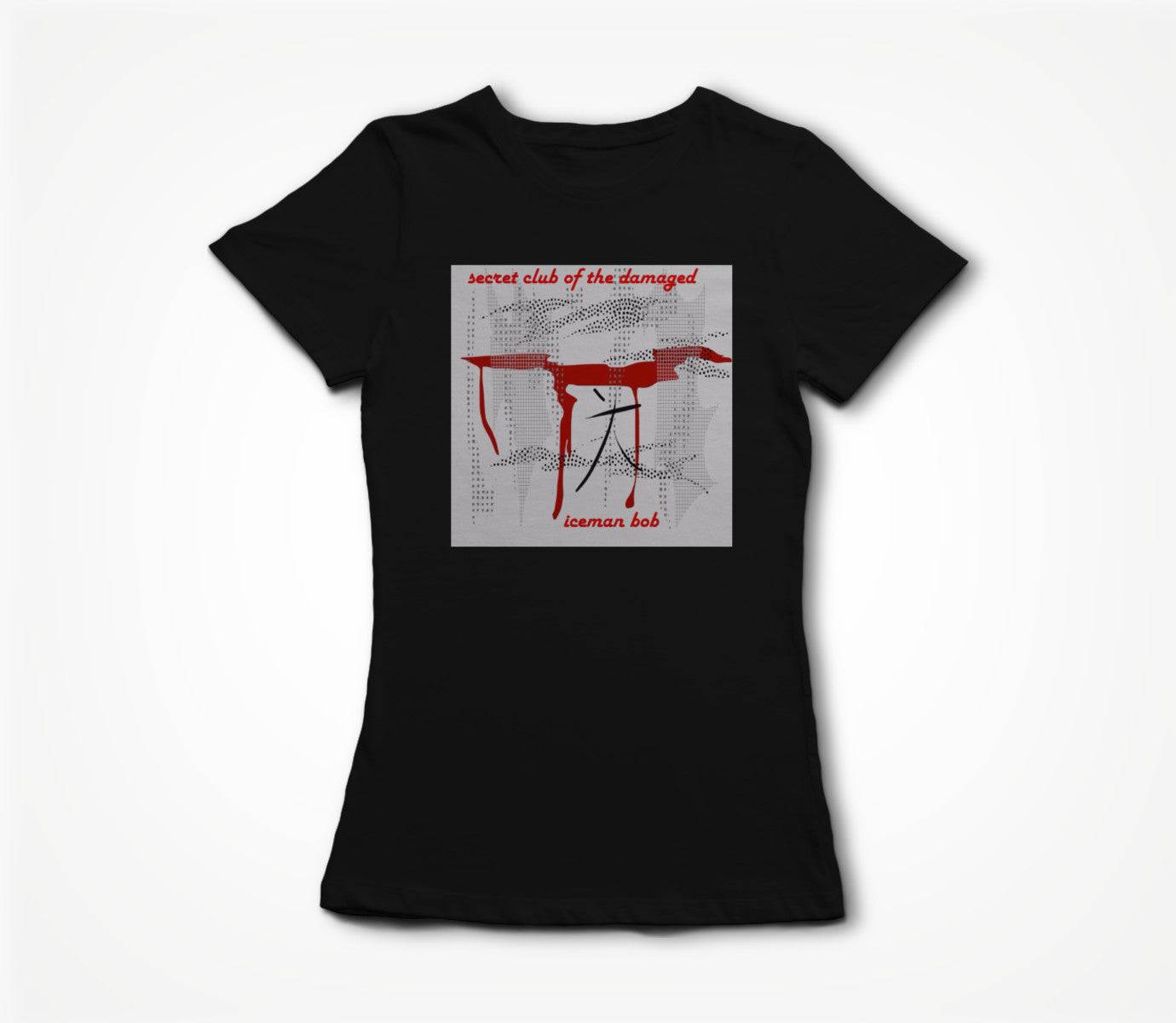 secret club of the damaged - iceman bob Women's T-shirt