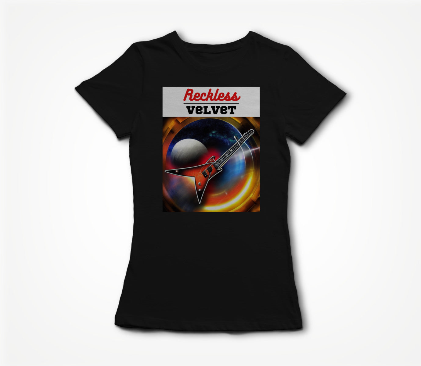 Guitar in Space2 Women's T-shirt