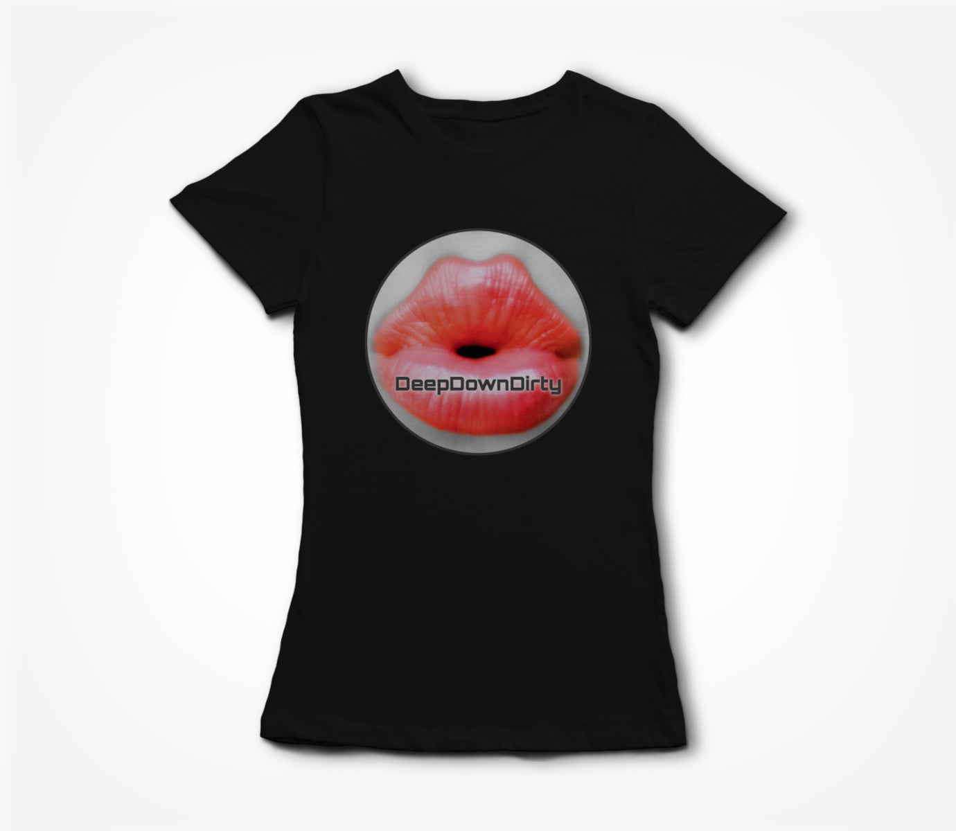 Classic Lips Round Women's T-shirt