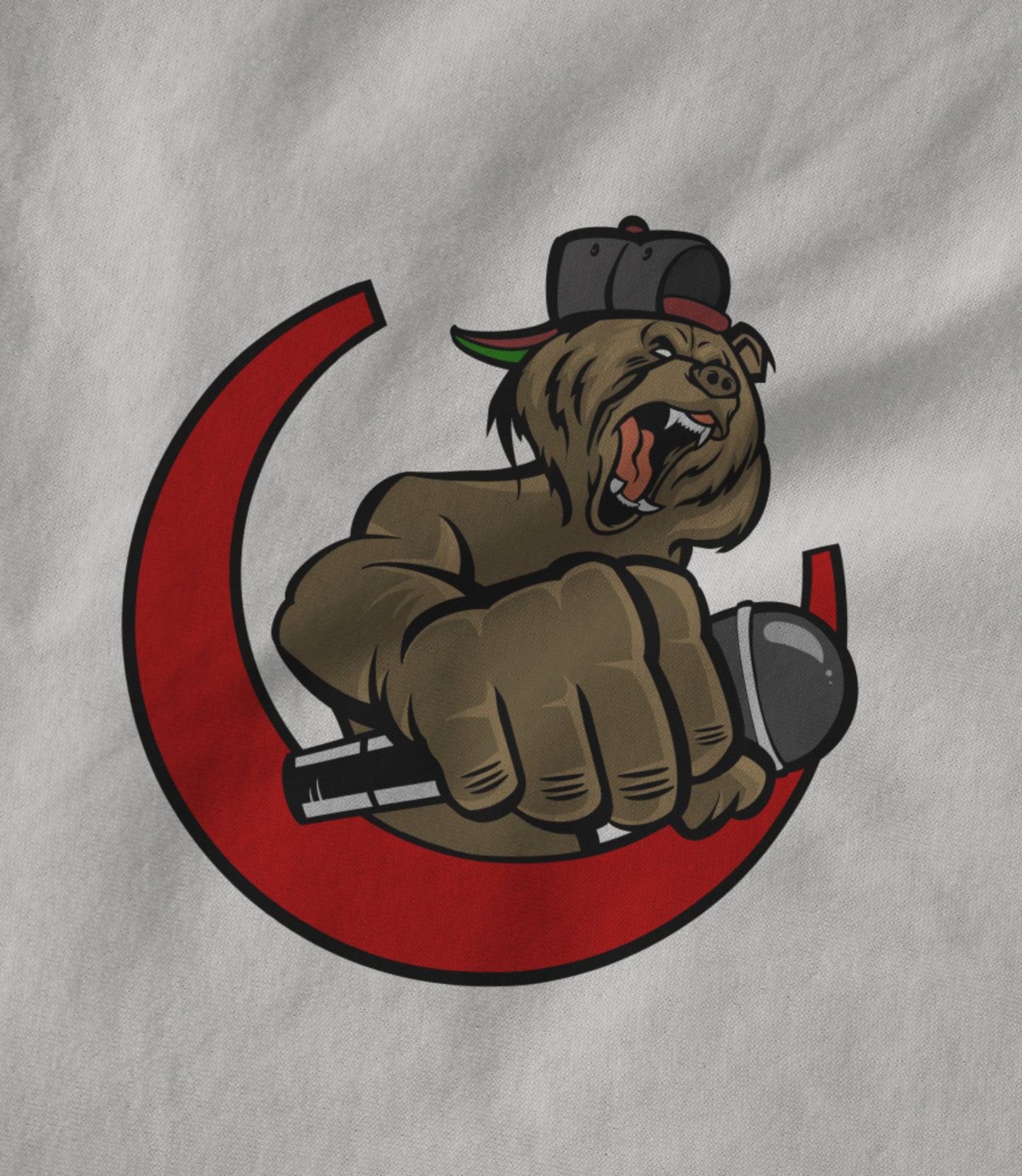 Lac Grizzly w/Mic Unisex T-shirt