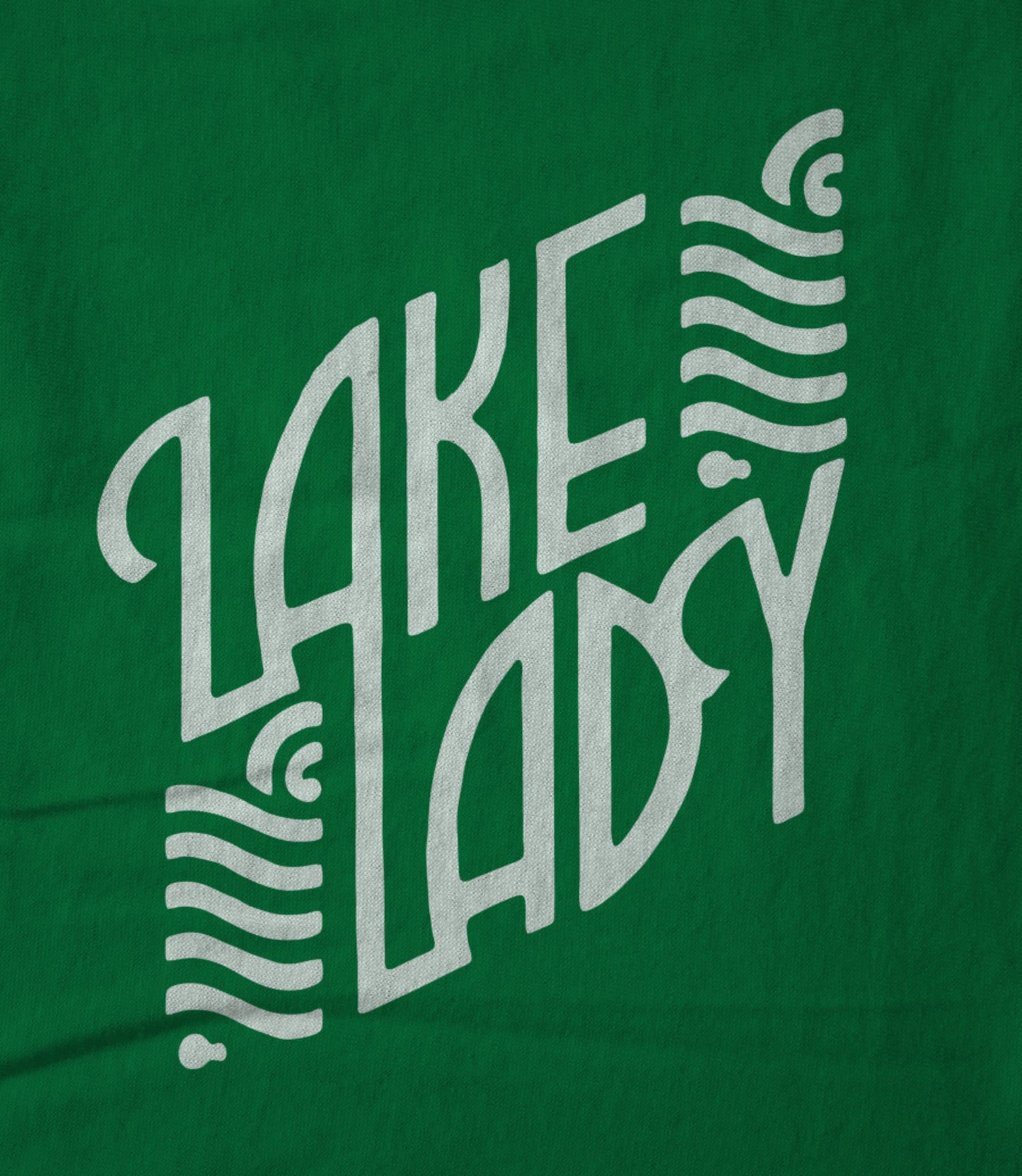 Lake Logo (white) by Leah Chappell Unisex T-shirt